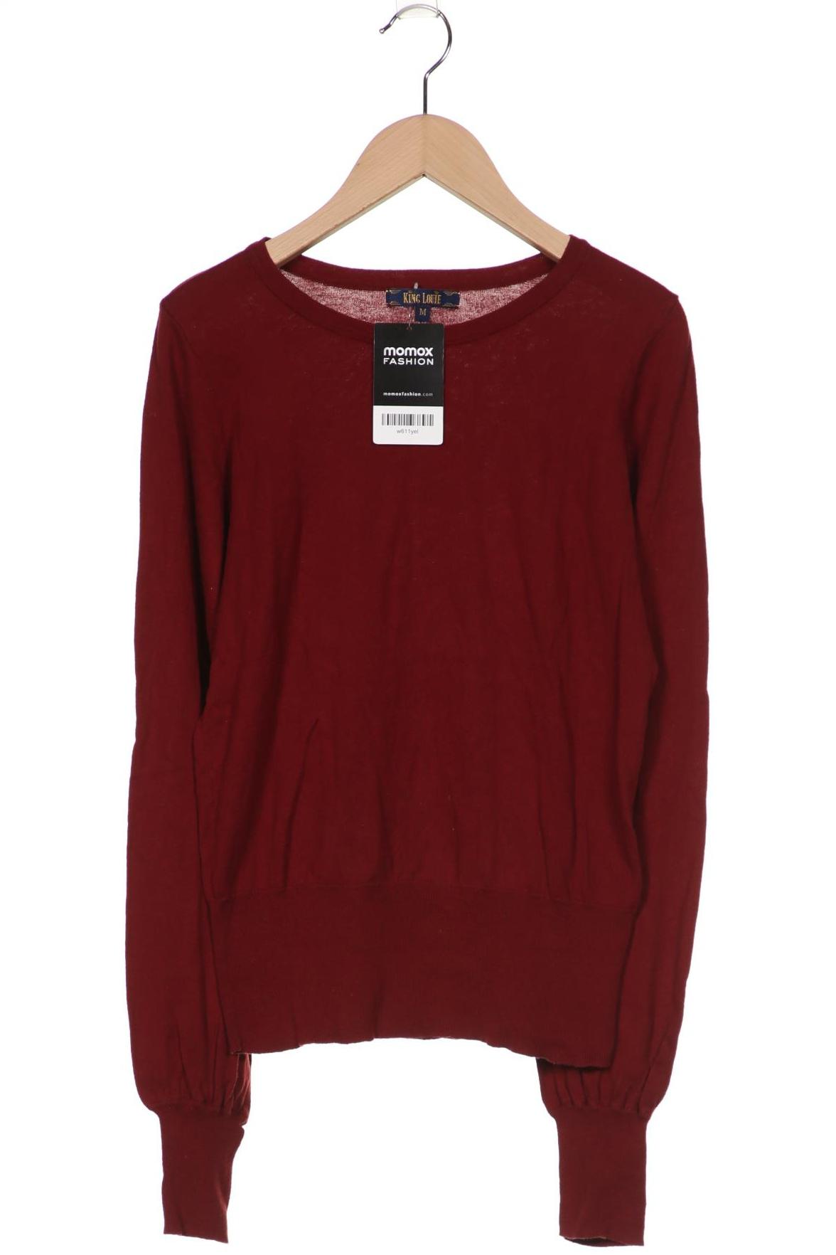 

King Louie Damen Pullover, bordeaux, Gr. 38