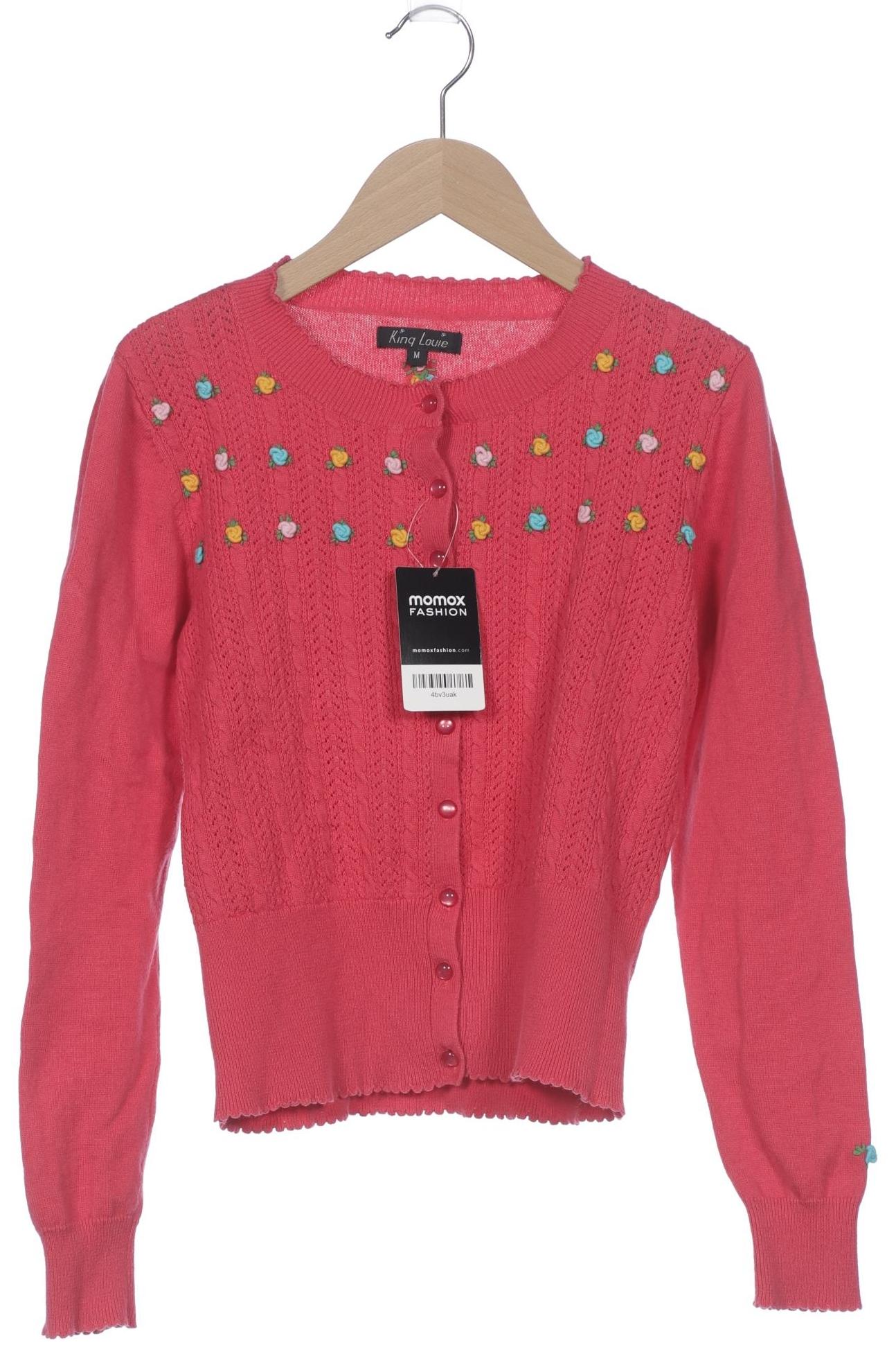 

King Louie Damen Strickjacke, pink, Gr. 38