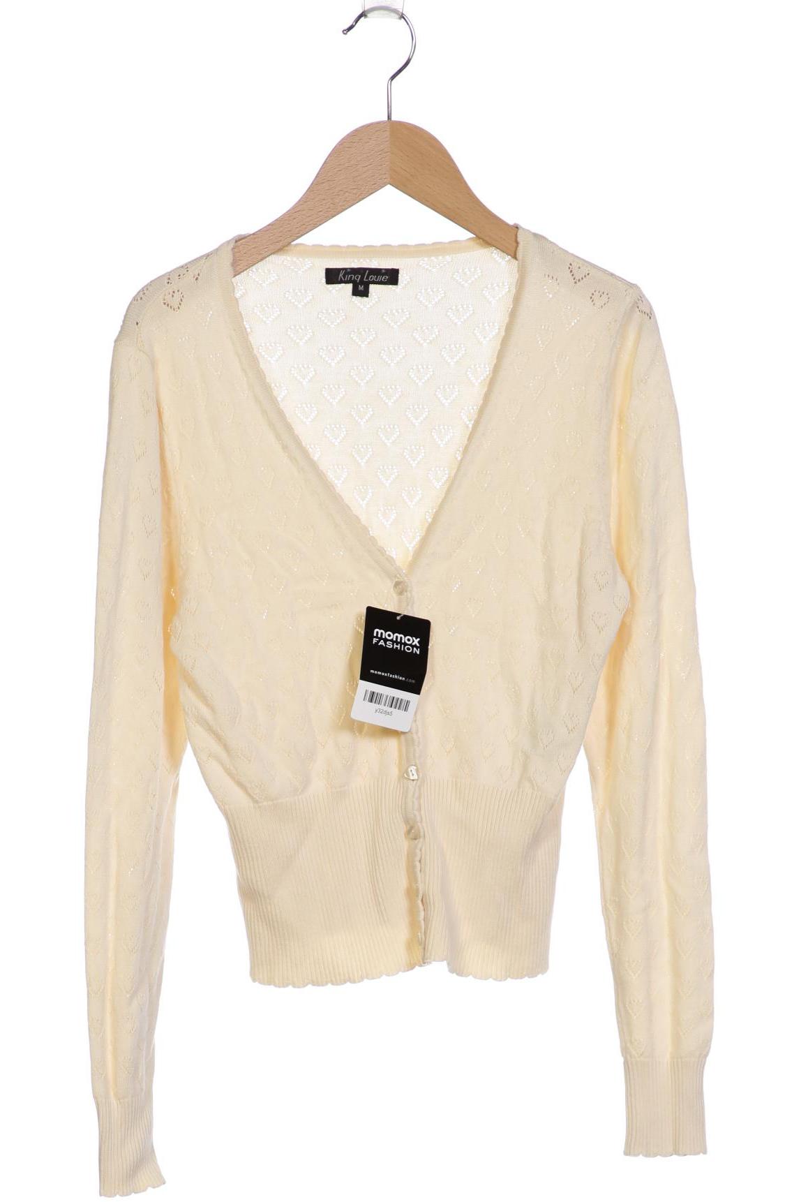 

King Louie Damen Strickjacke, cremeweiß, Gr. 38