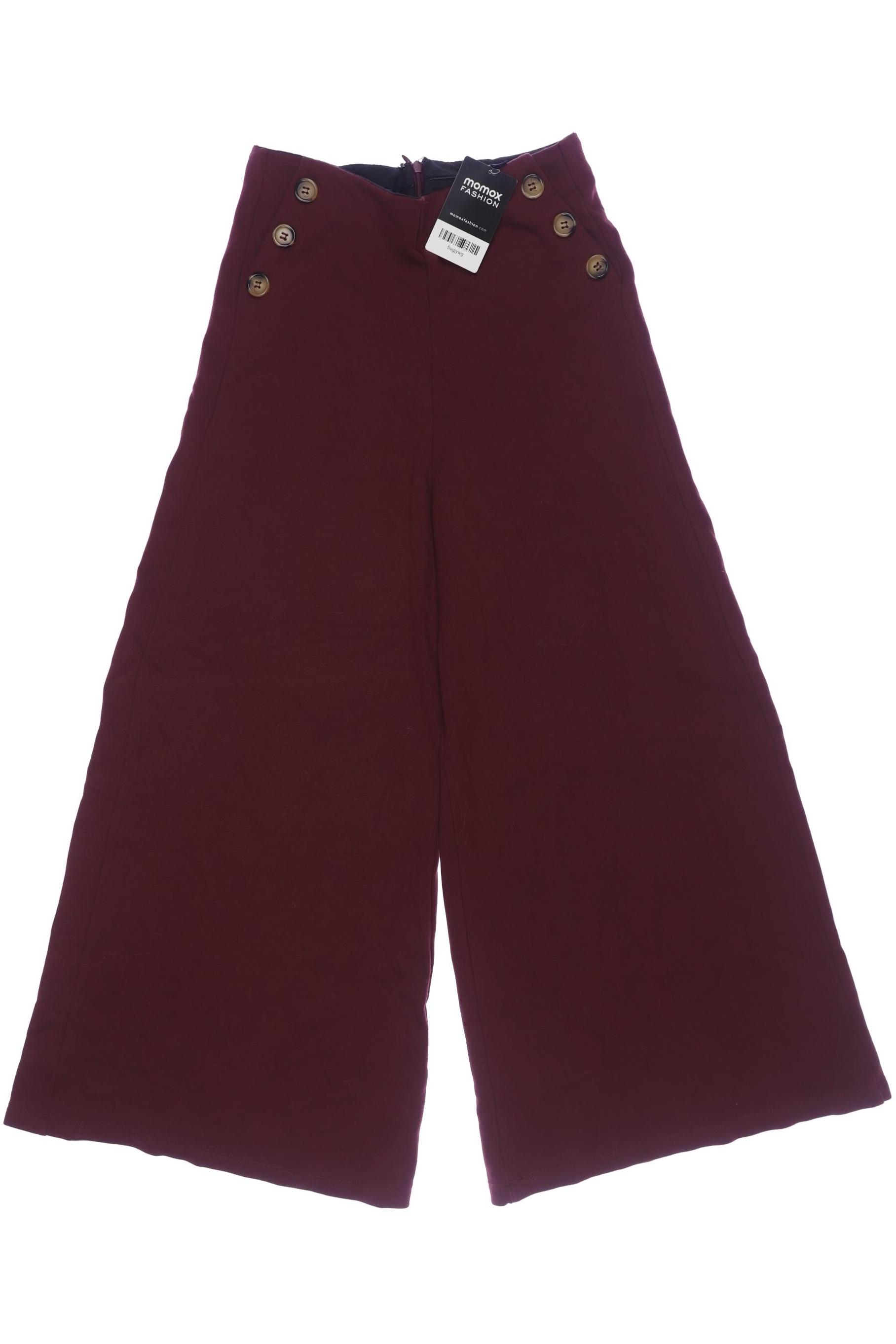 

King Louie Damen Stoffhose, bordeaux, Gr. 0