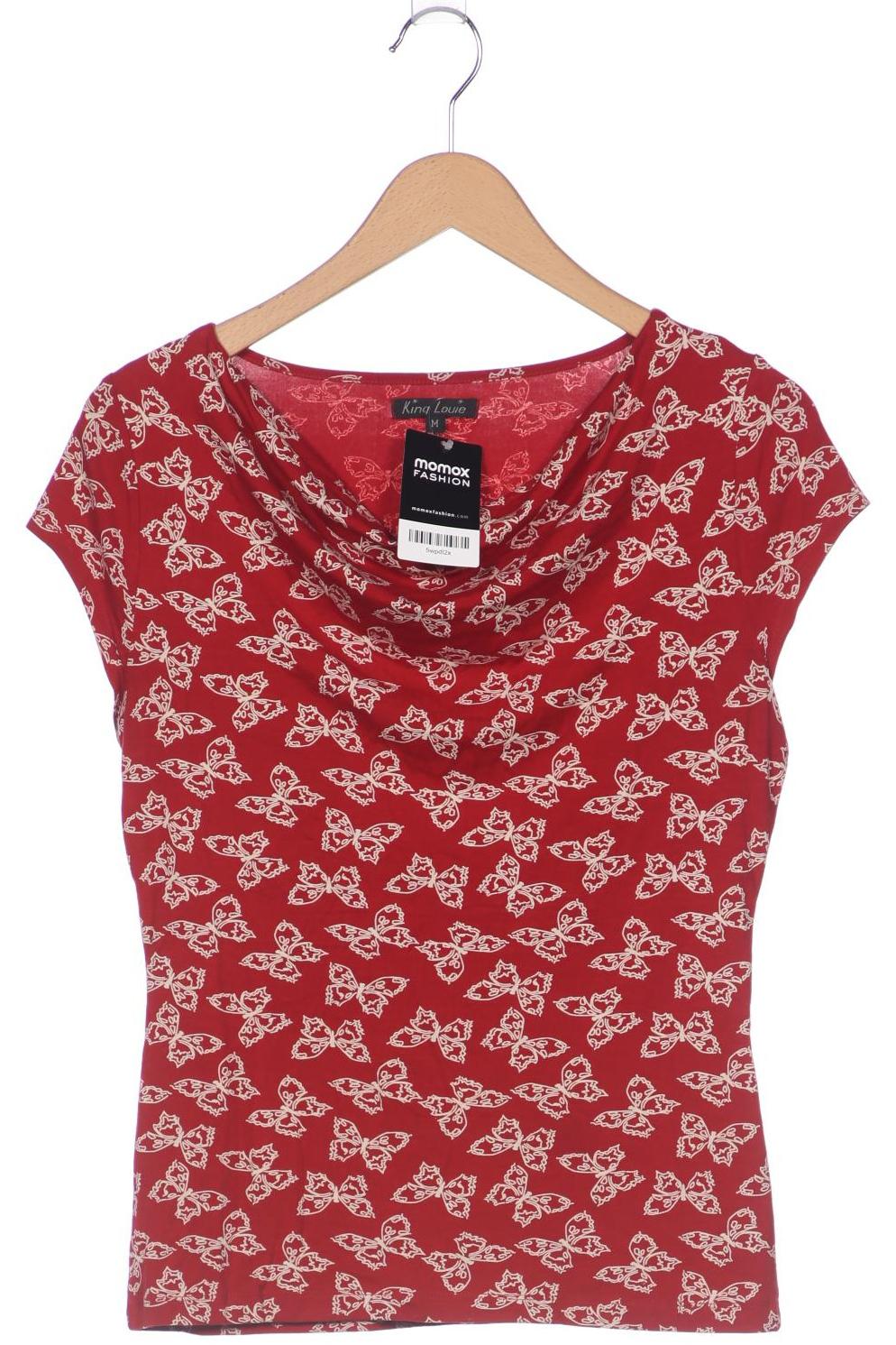 

King Louie Damen T-Shirt, rot, Gr. 38