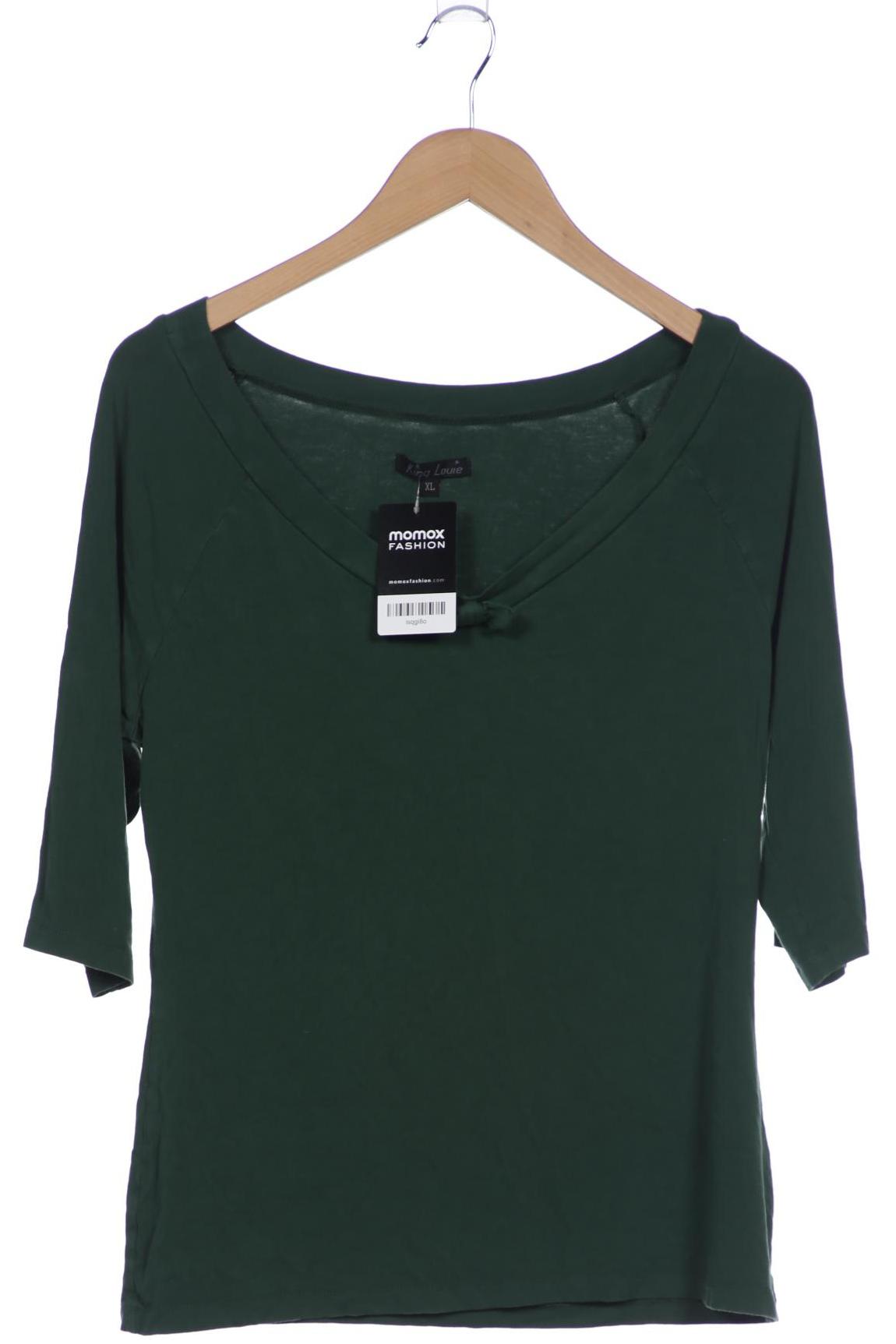

King Louie Damen Langarmshirt, grün, Gr. 44