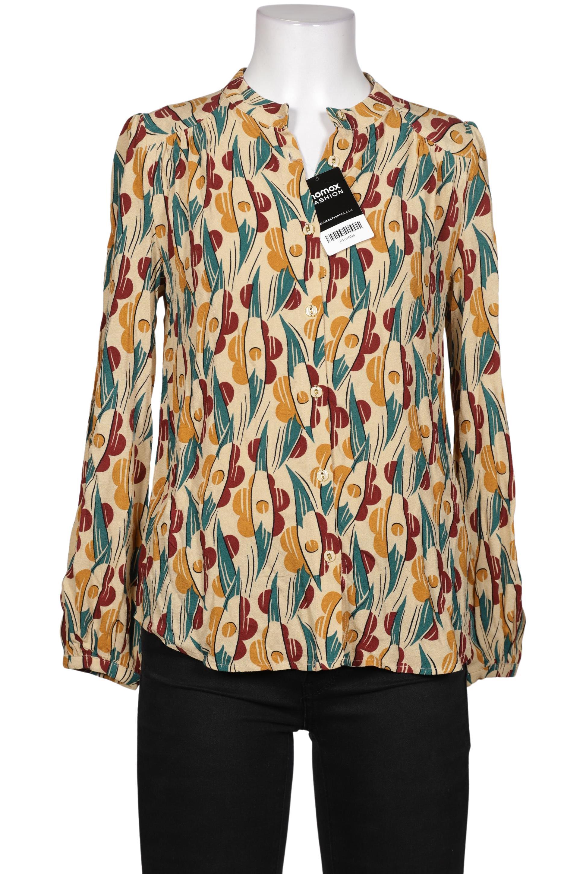 

King Louie Damen Bluse, mehrfarbig, Gr. 34