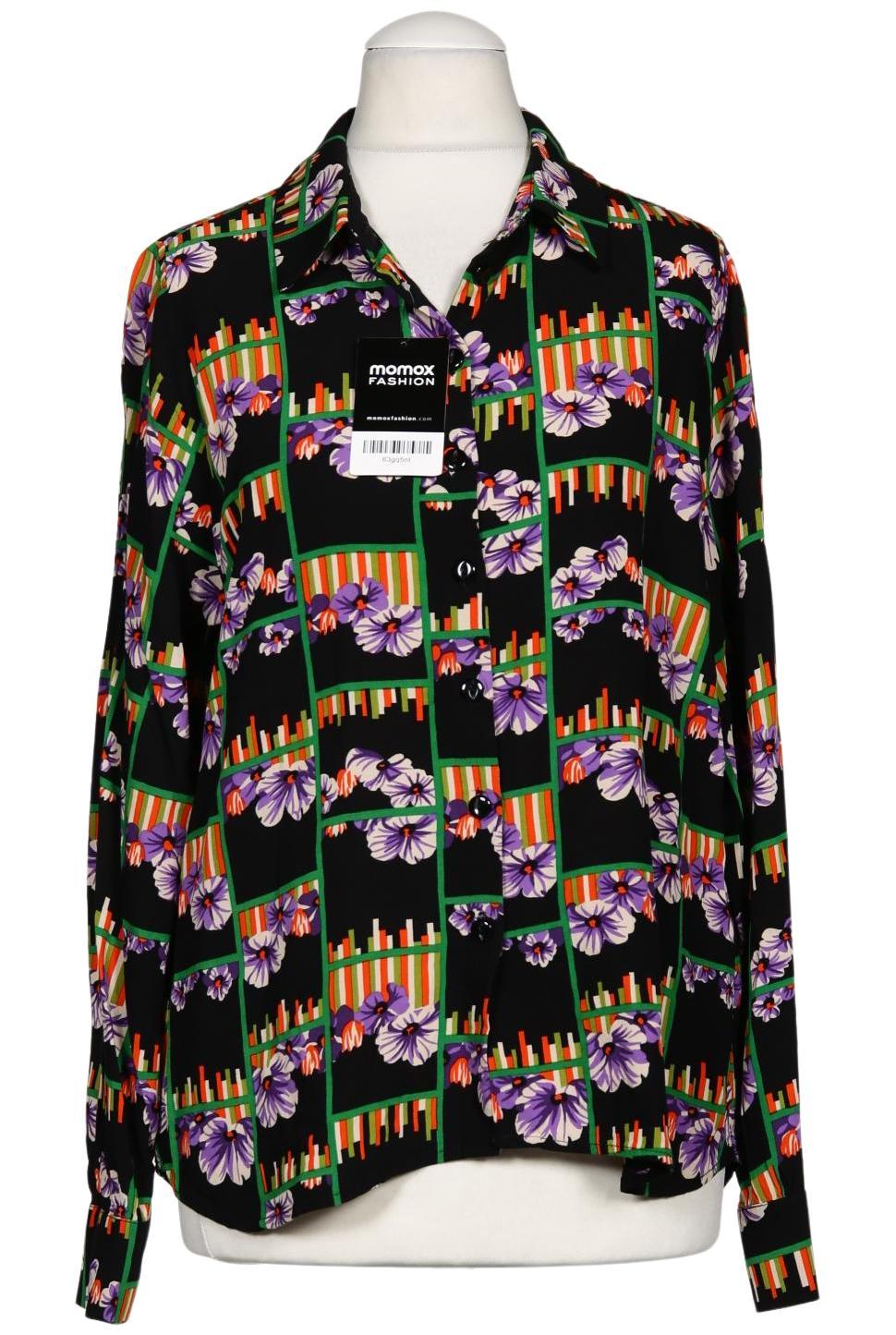 

King Louie Damen Bluse, mehrfarbig, Gr. 38