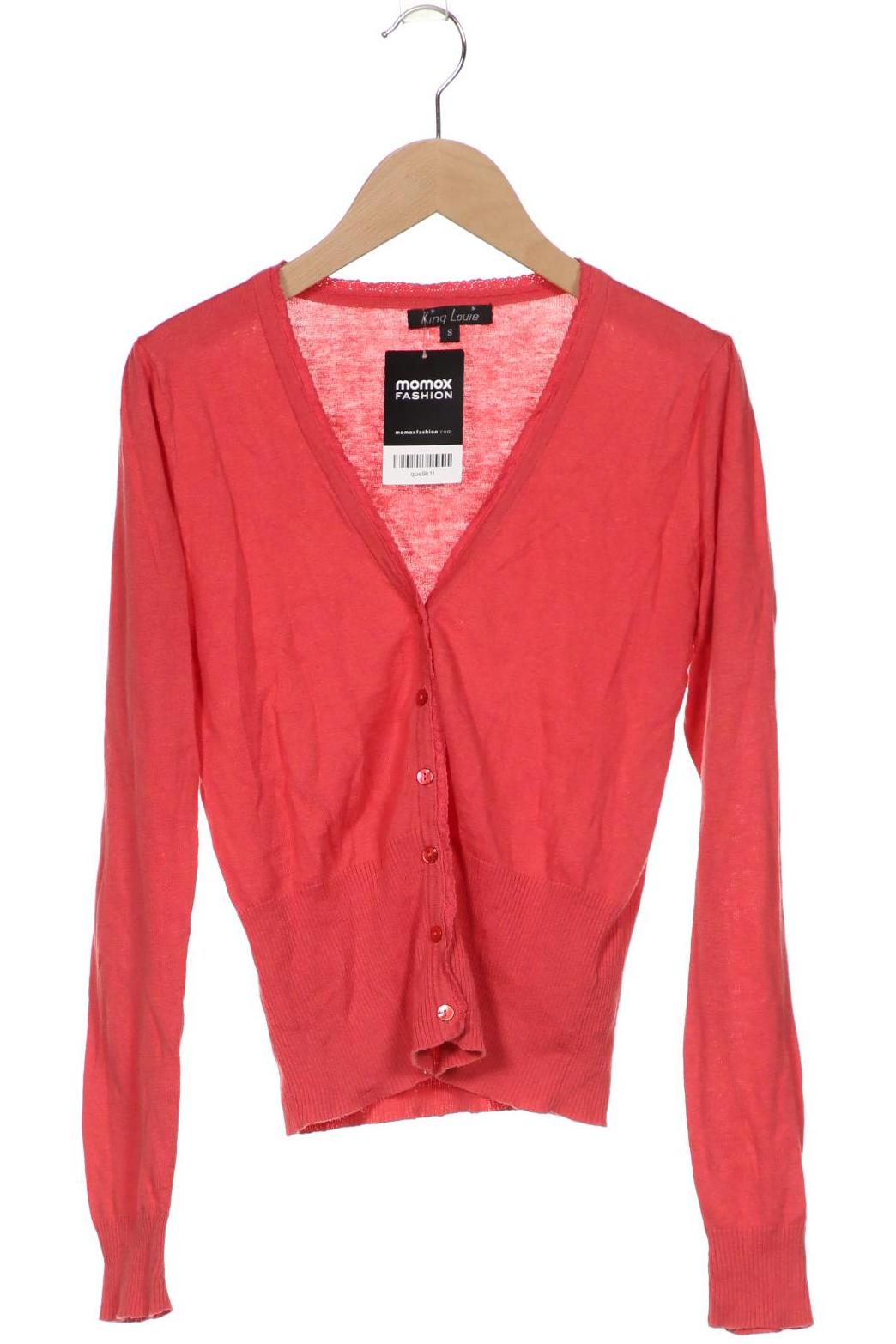 

King Louie Damen Strickjacke, pink, Gr. 36