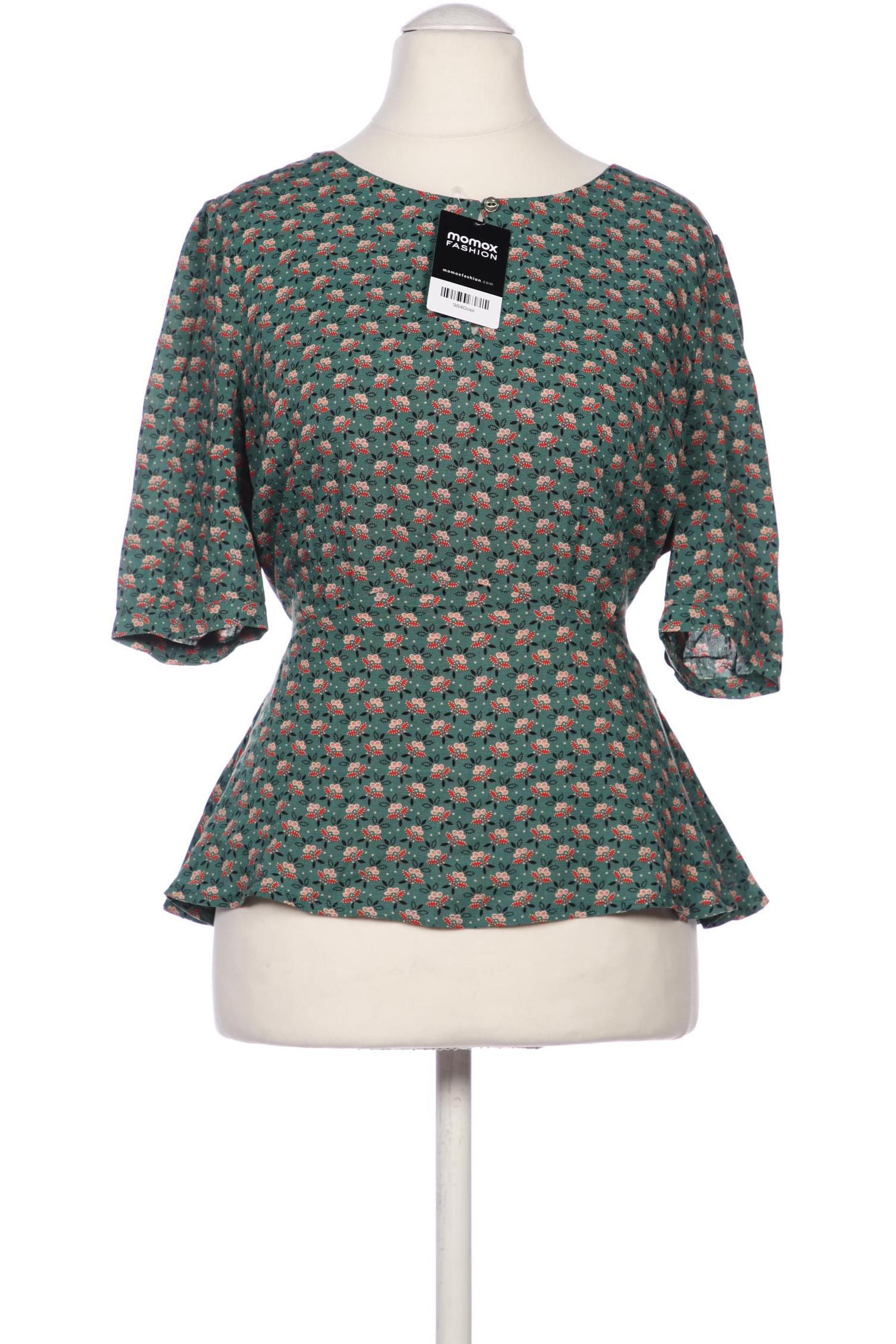 

King Louie Damen Bluse, grün, Gr. 40