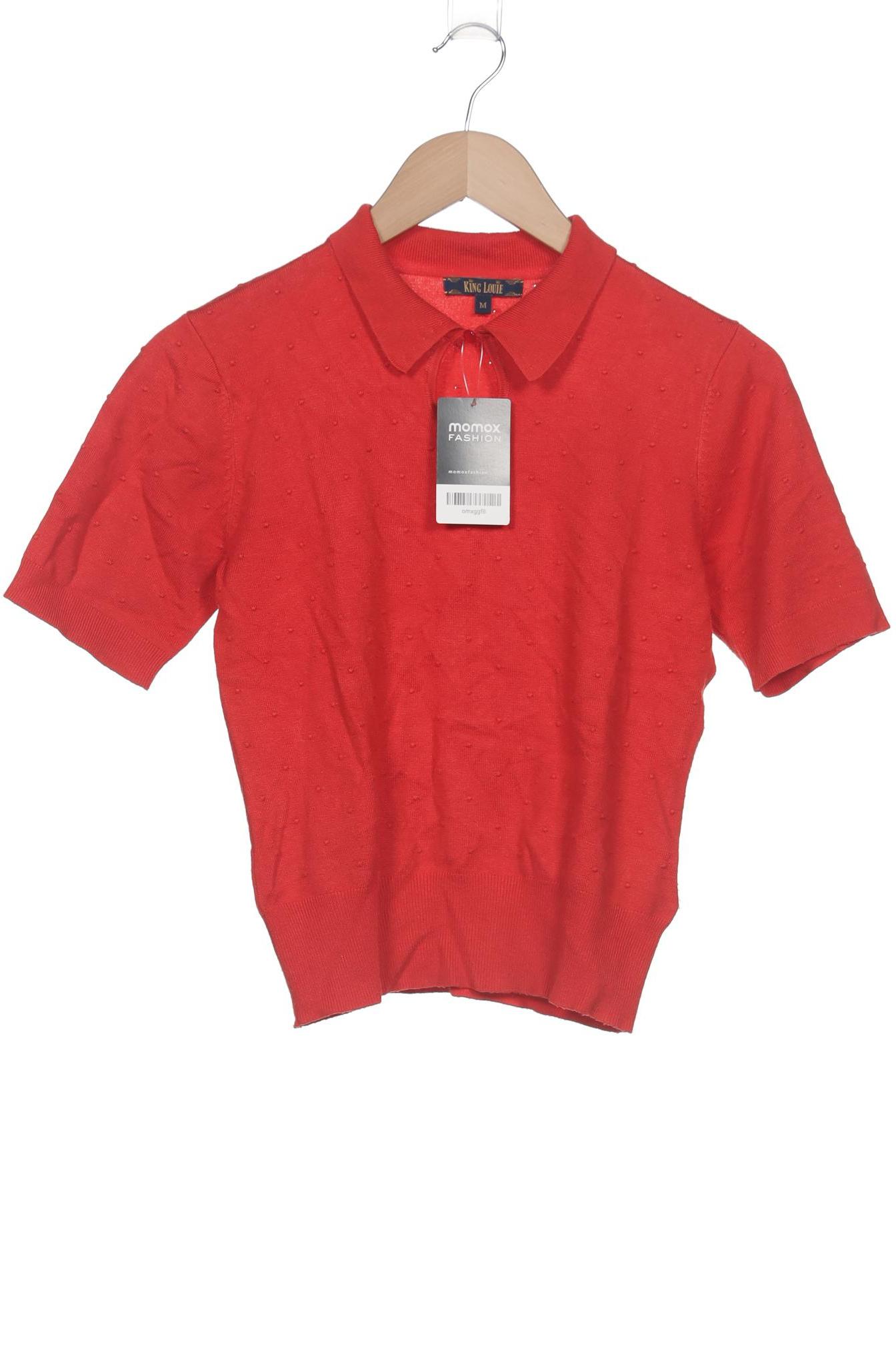 

King Louie Damen Pullover, rot, Gr. 38