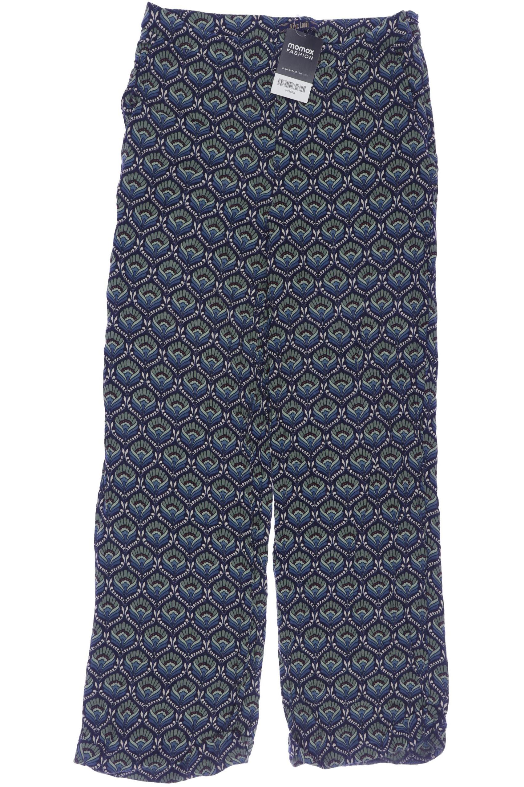

King Louie Damen Stoffhose, marineblau, Gr. 38