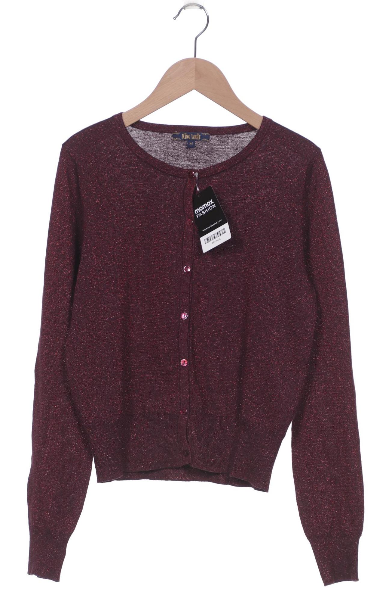 

King Louie Damen Strickjacke, bordeaux, Gr. 38
