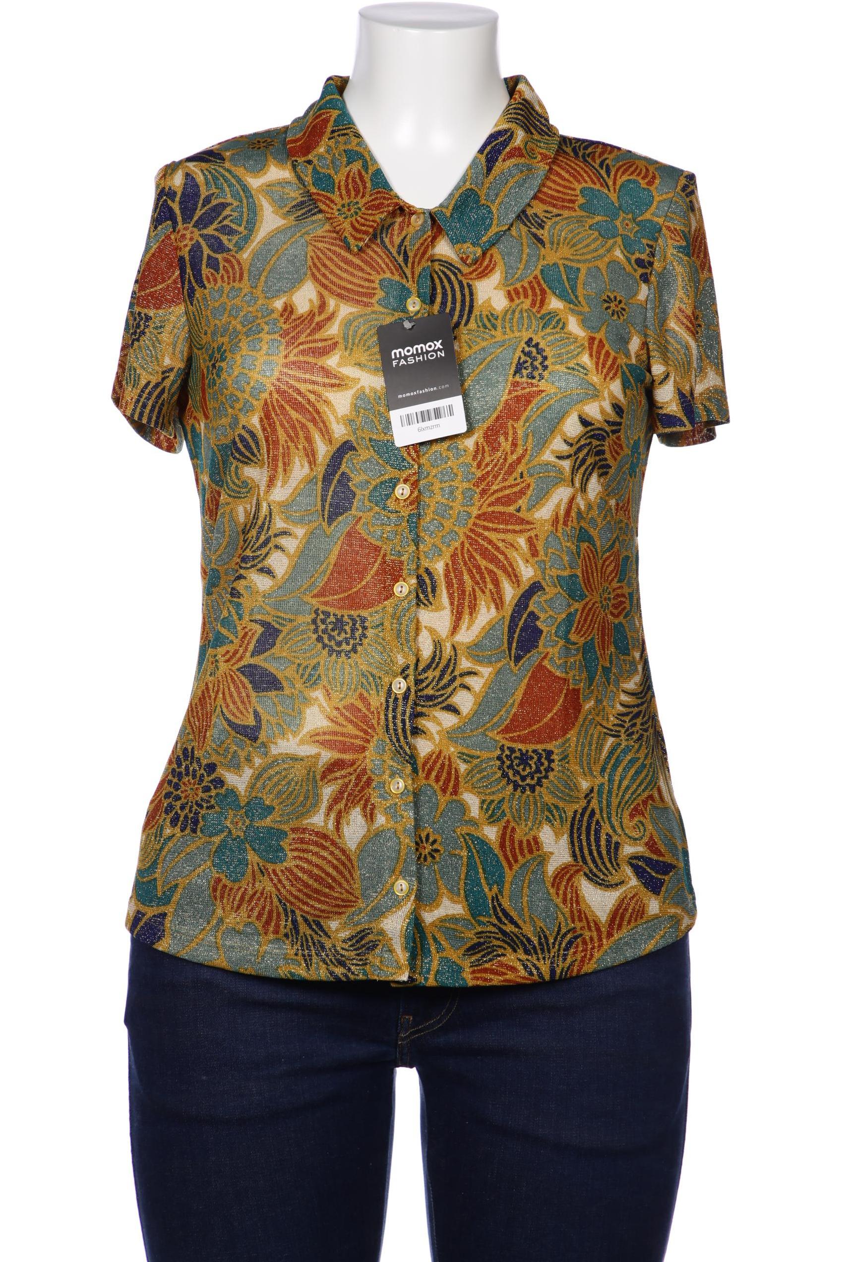 

King Louie Damen Bluse, türkis, Gr. 44