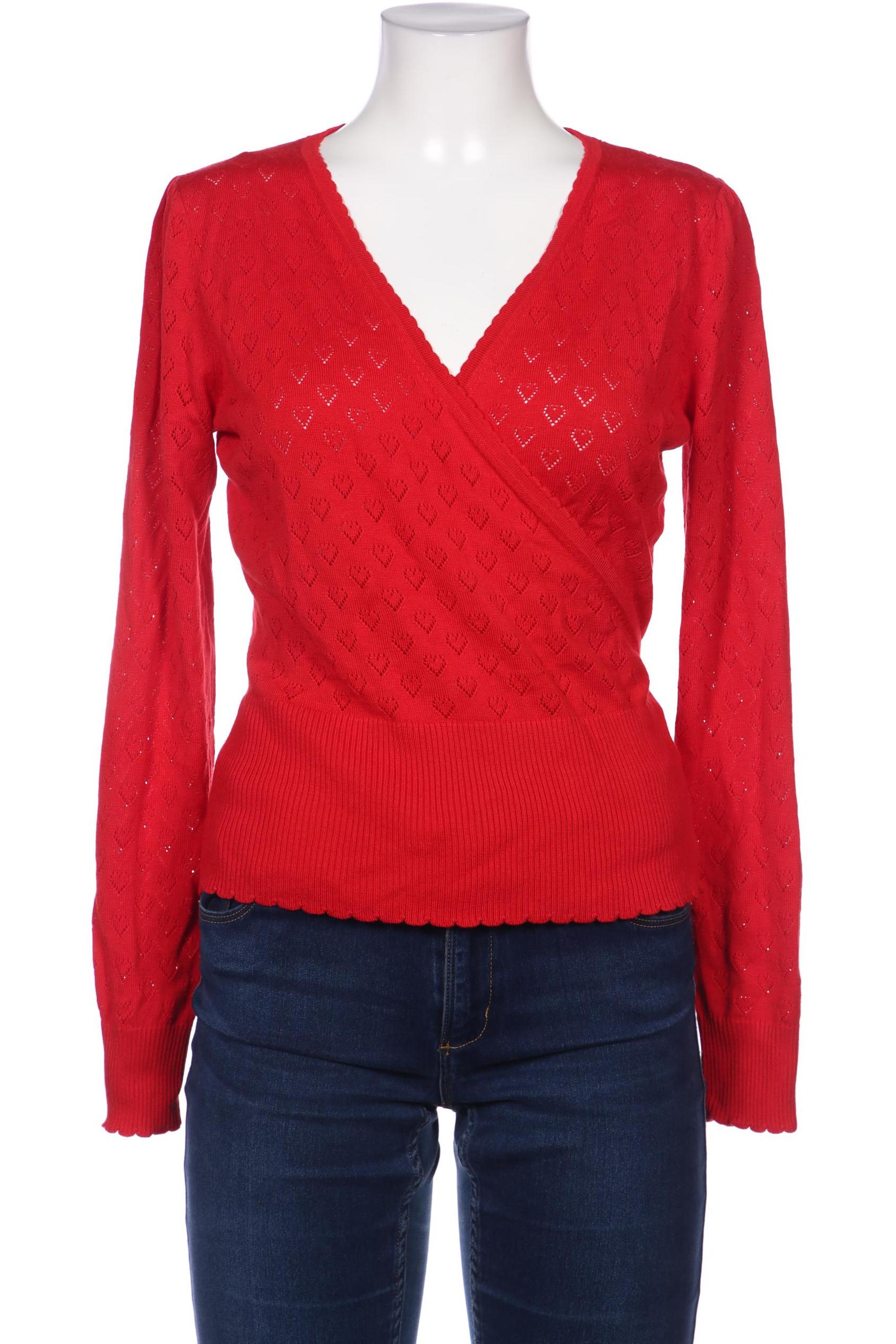 

King Louie Damen Strickjacke, rot, Gr. 42