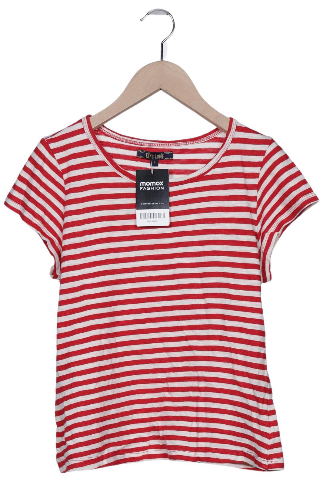 

King Louie Damen T-Shirt, rot, Gr. uni