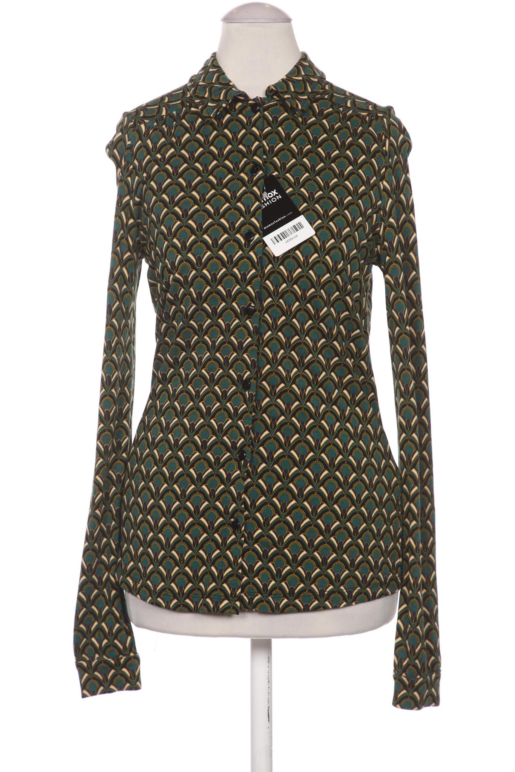 

King Louie Damen Bluse, grün, Gr. 36