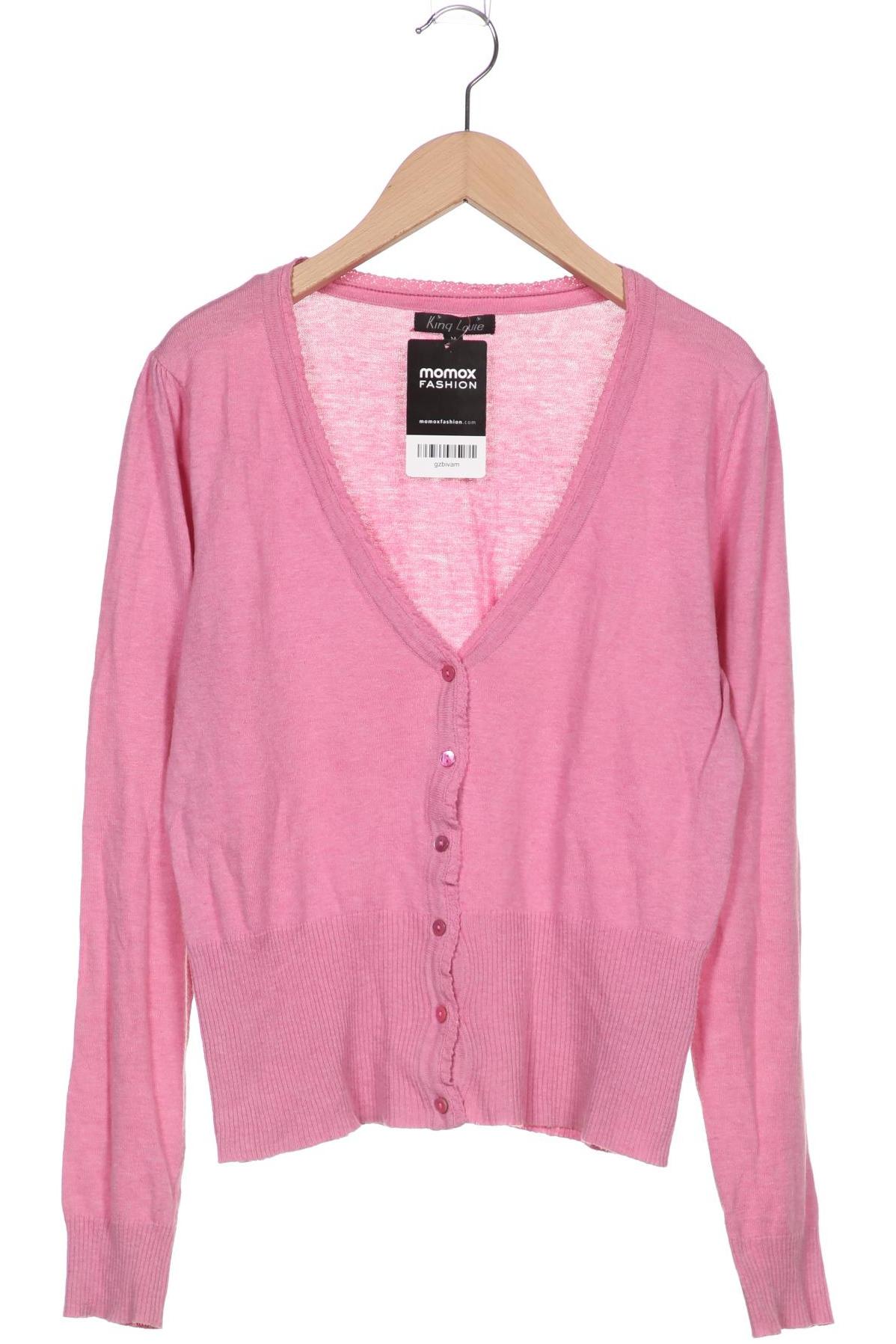 

King Louie Damen Strickjacke, pink, Gr. 38