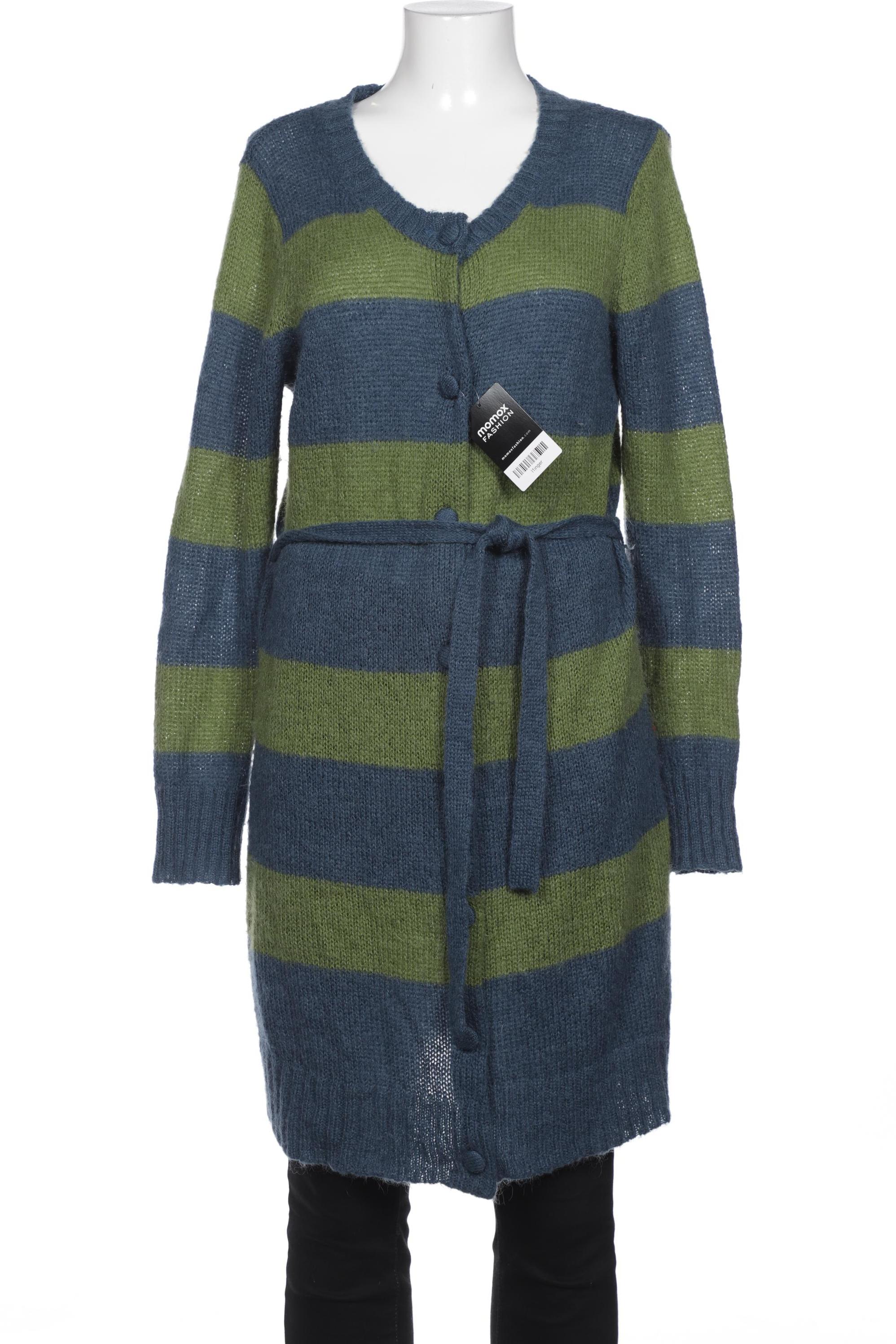 

King Louie Damen Strickjacke, blau, Gr. 42