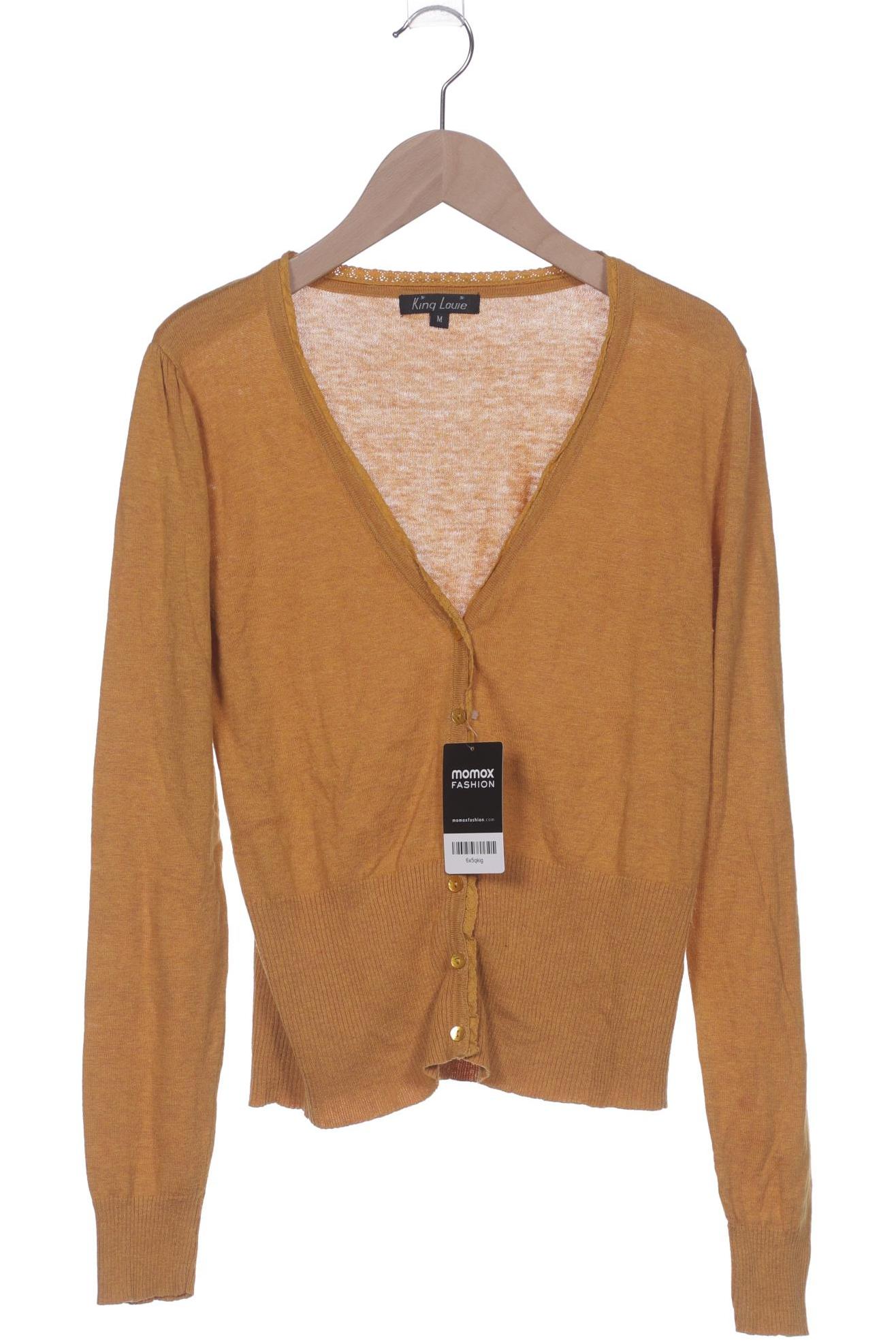 

King Louie Damen Strickjacke, orange, Gr. 38