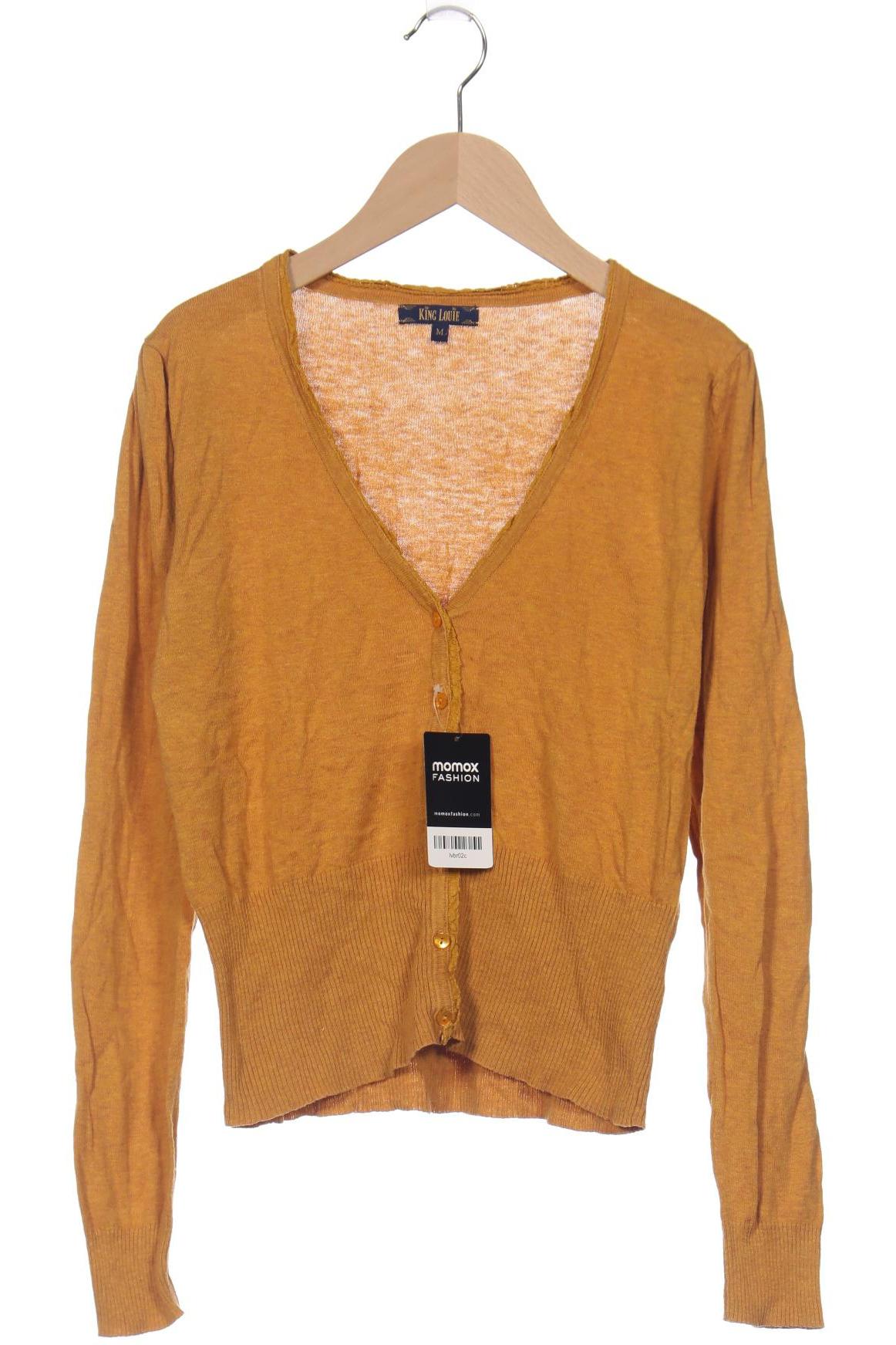 

King Louie Damen Strickjacke, orange, Gr. 38