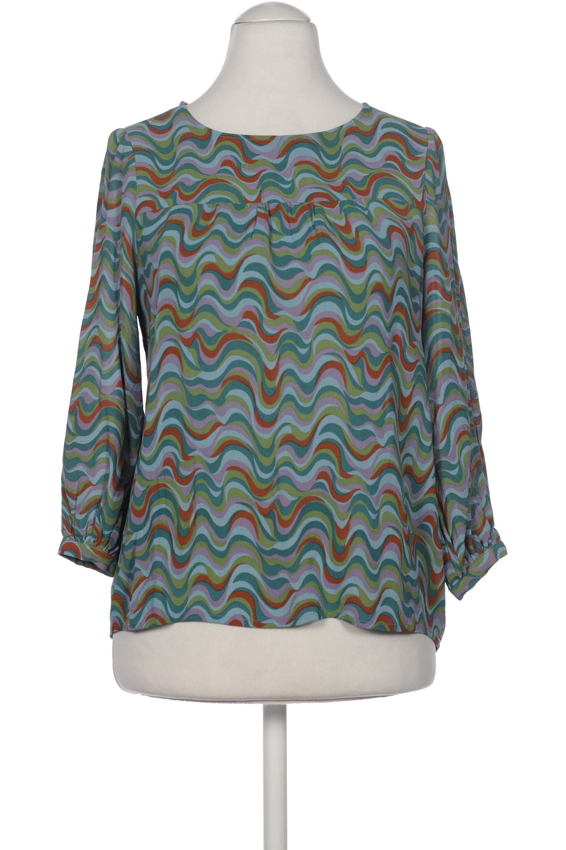 

King Louie Damen Bluse, türkis, Gr. 38