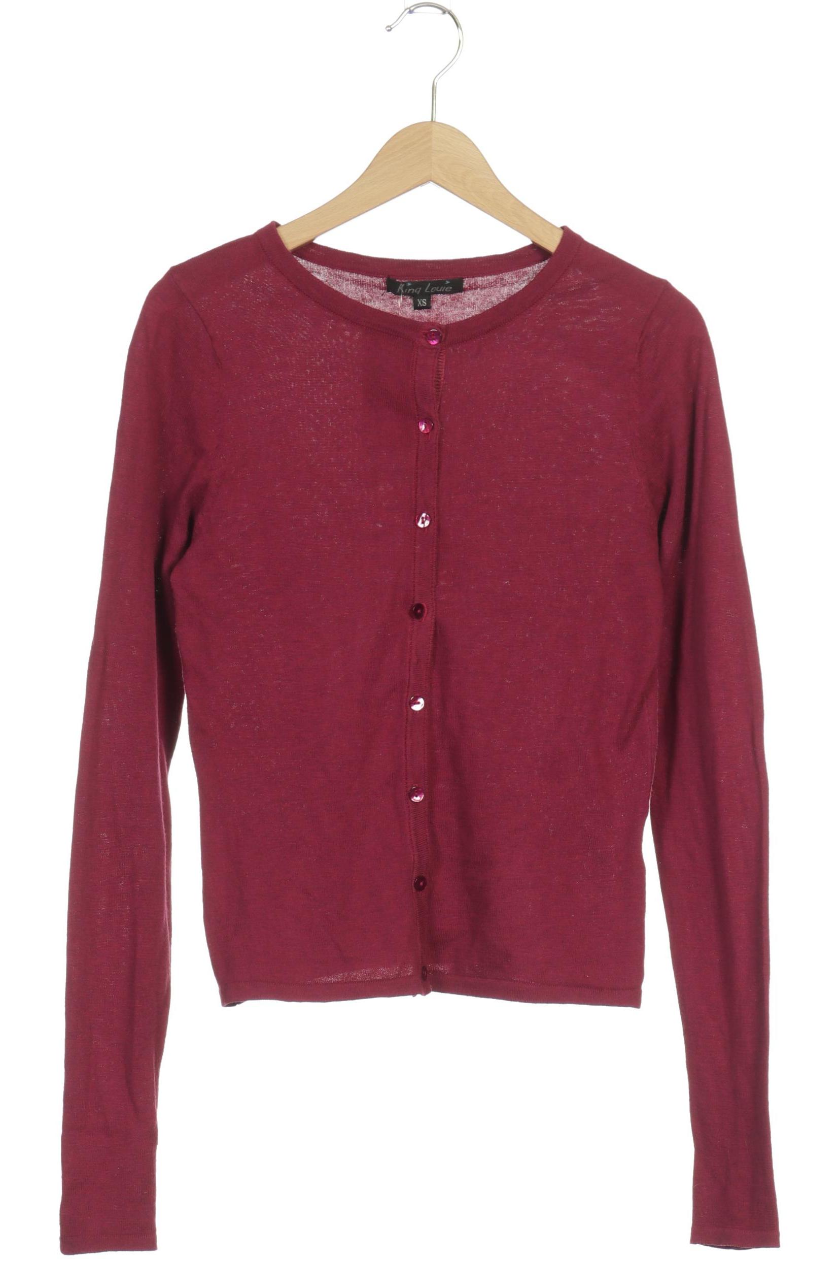 

King Louie Damen Strickjacke, pink, Gr.