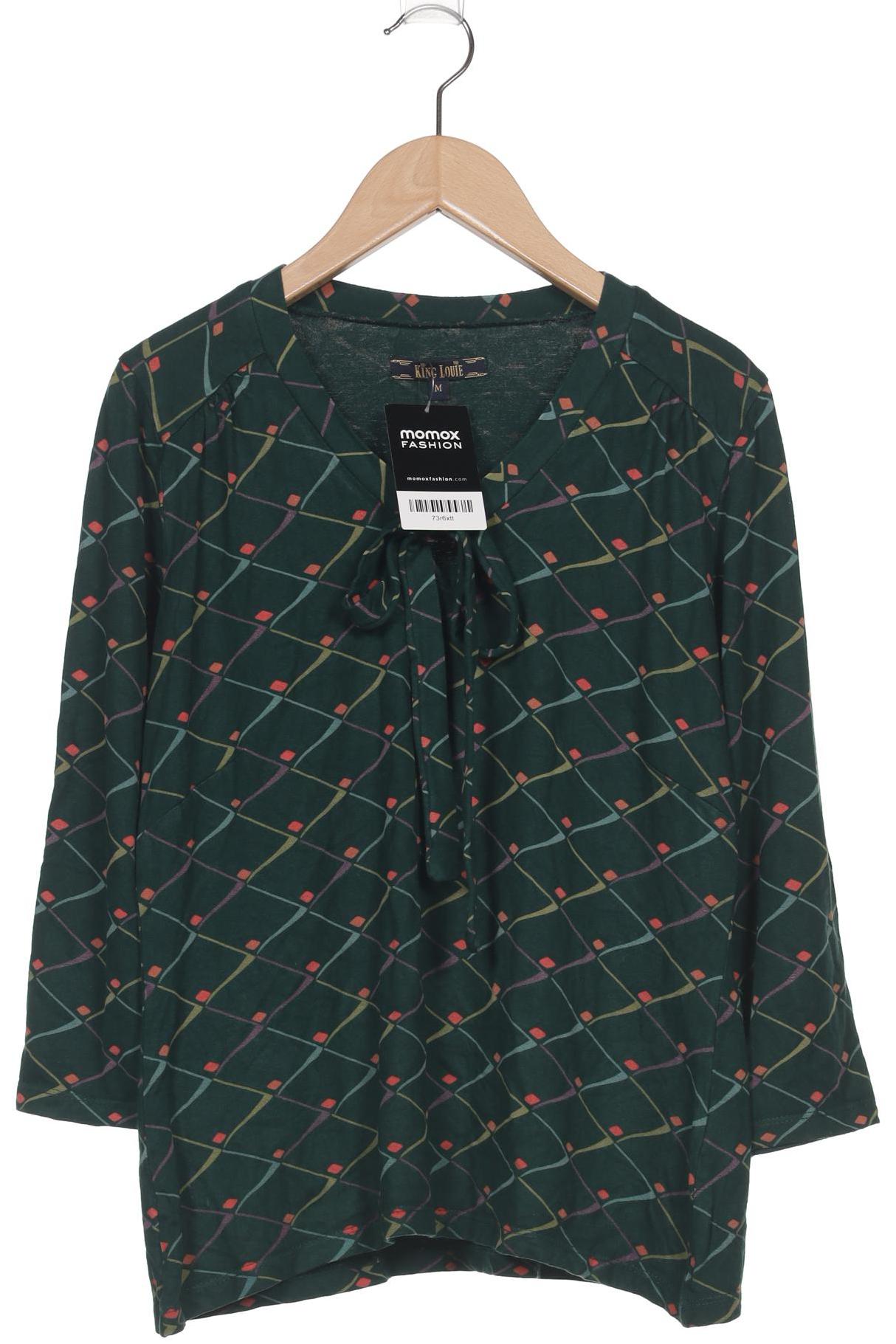 

King Louie Damen Langarmshirt, grün, Gr. 38