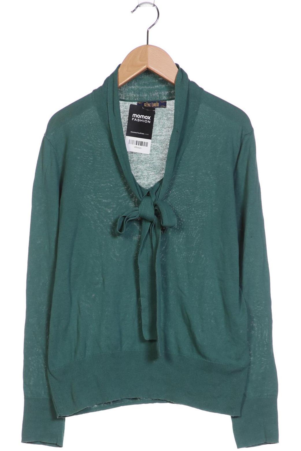 

King Louie Damen Pullover, grün, Gr. 42