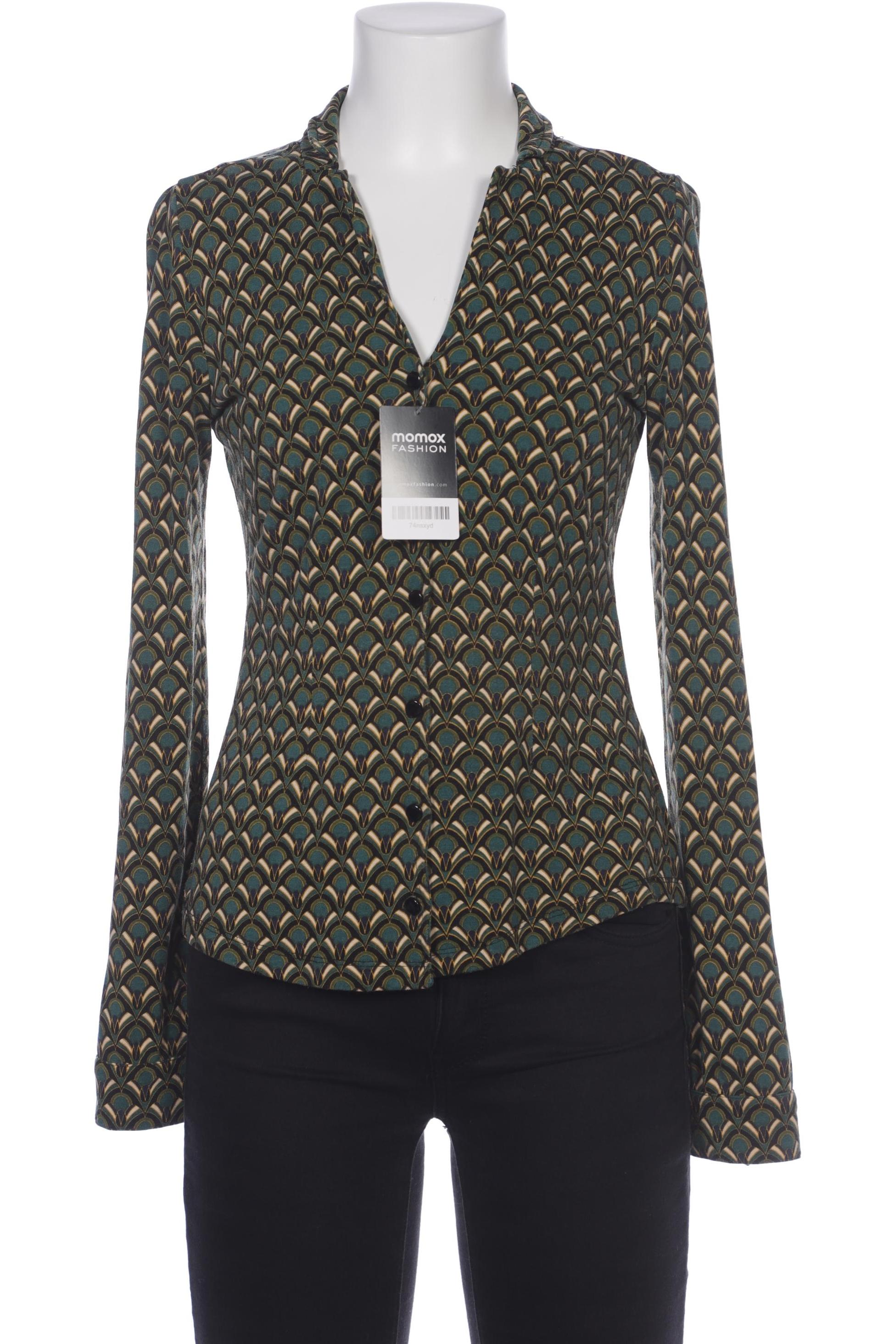 

King Louie Damen Bluse, grün, Gr. 36
