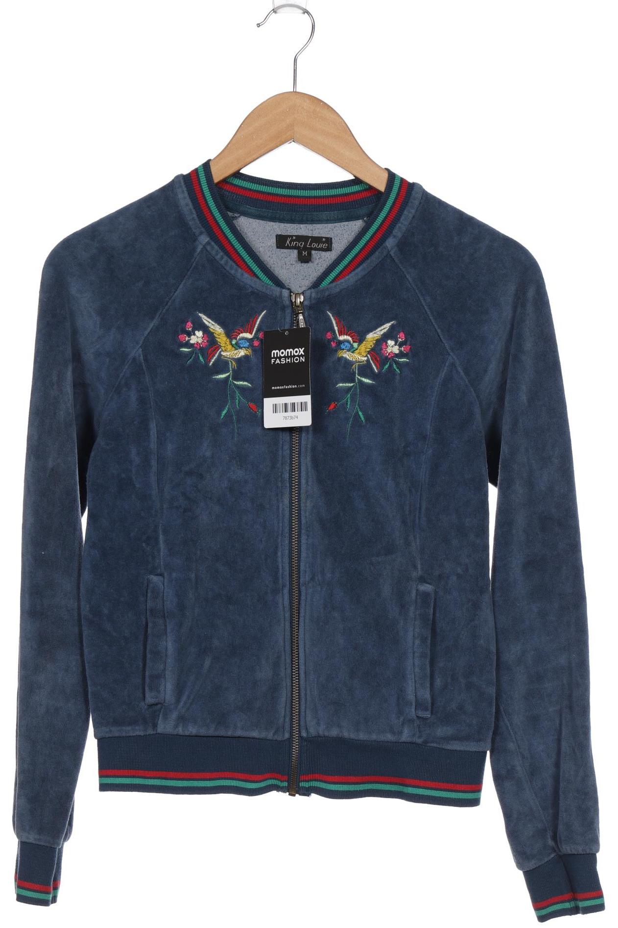 

King Louie Damen Sweatshirt, blau, Gr. 38