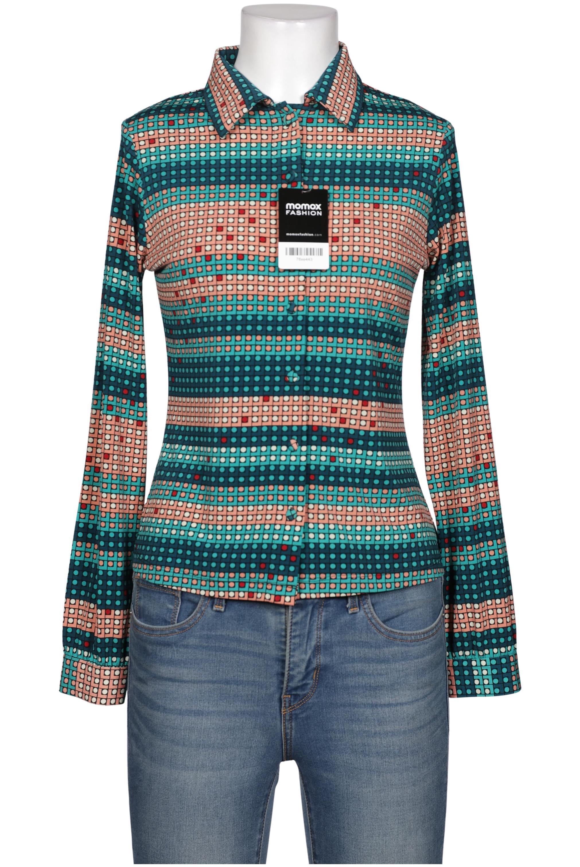 

King Louie Damen Bluse, mehrfarbig, Gr. 36