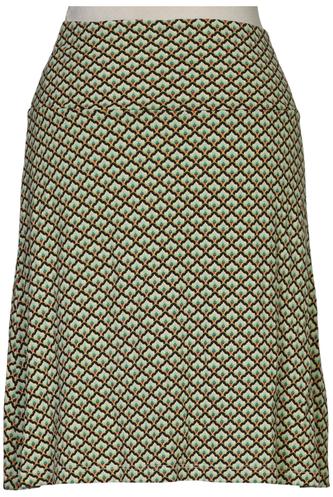 King Louie Damen Rock Glitzerjacquard - A-Linie Mit Elastischem Bund