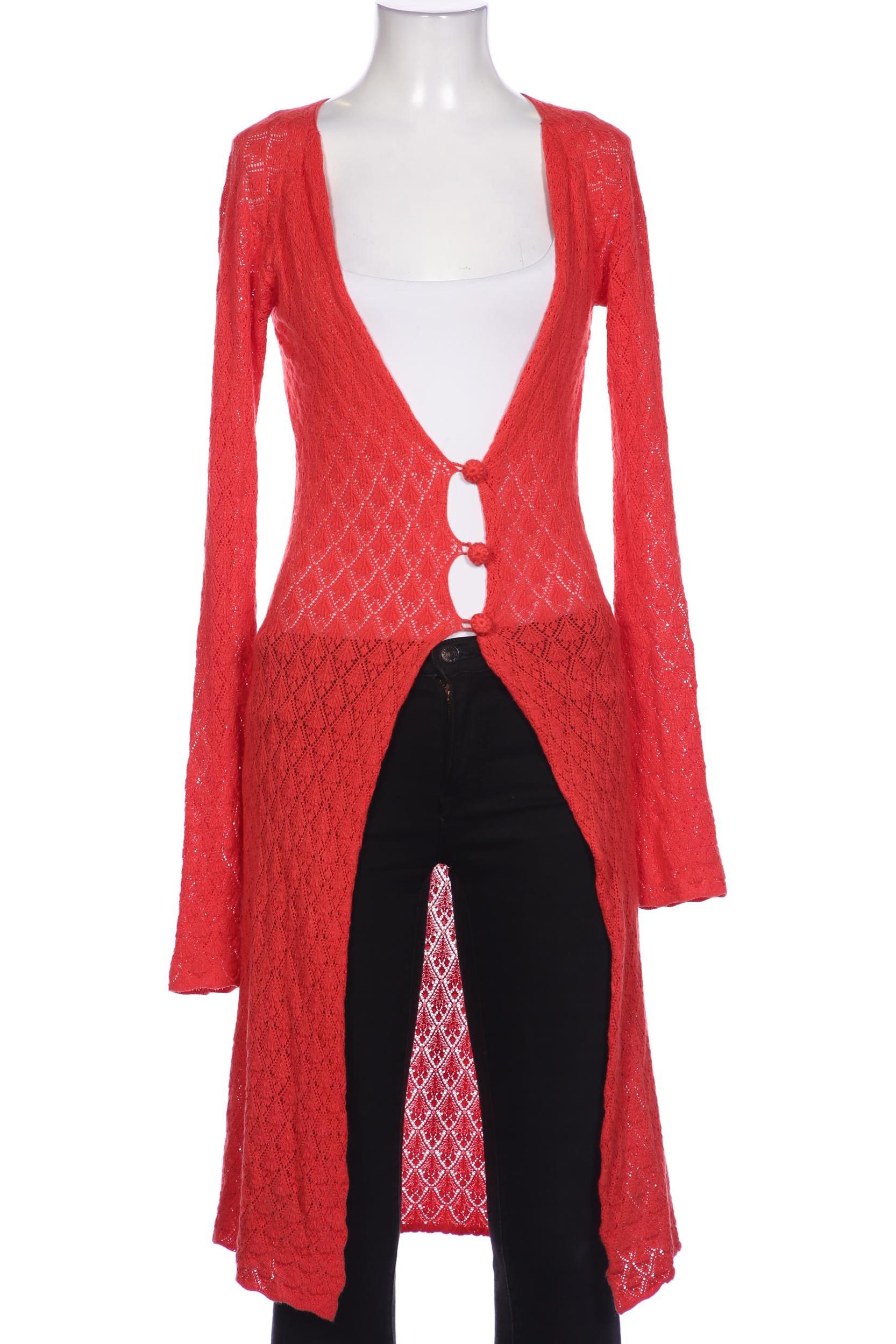 

King Louie Damen Strickjacke, rot, Gr. 36