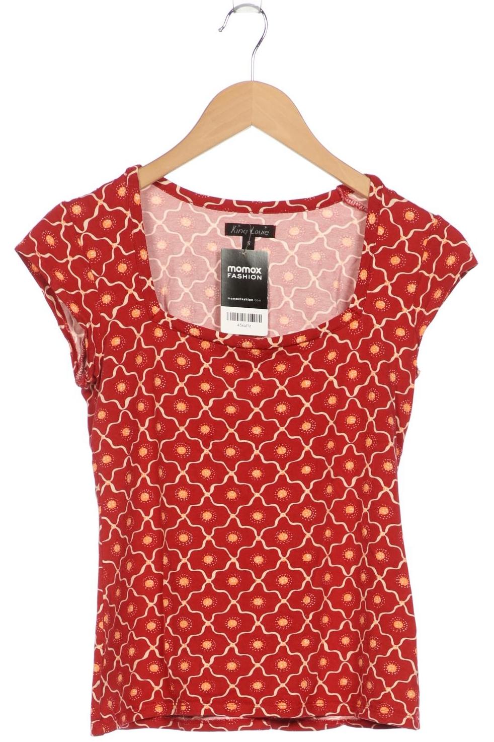 

King Louie Damen T-Shirt, rot, Gr. 36