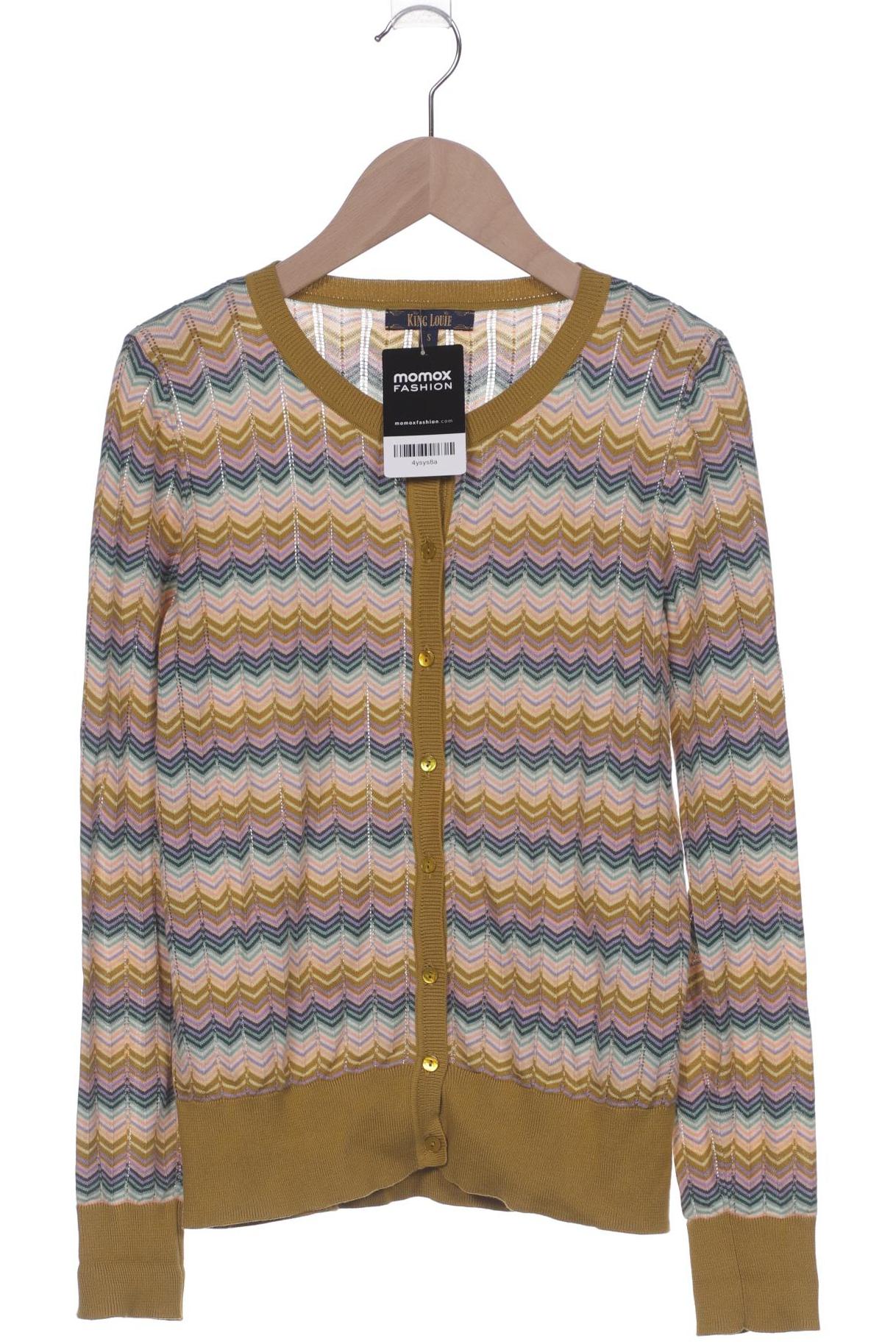 

King Louie Damen Strickjacke, grün, Gr. 36