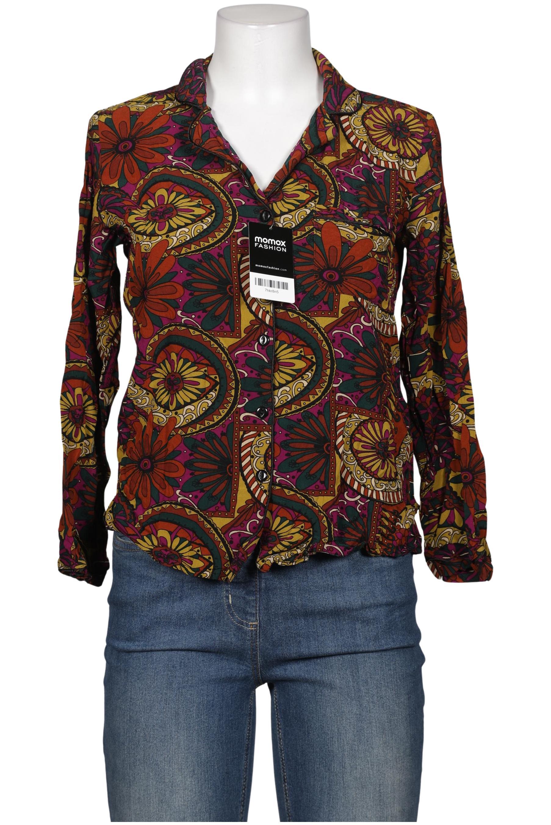 

King Louie Damen Bluse, mehrfarbig, Gr. 38