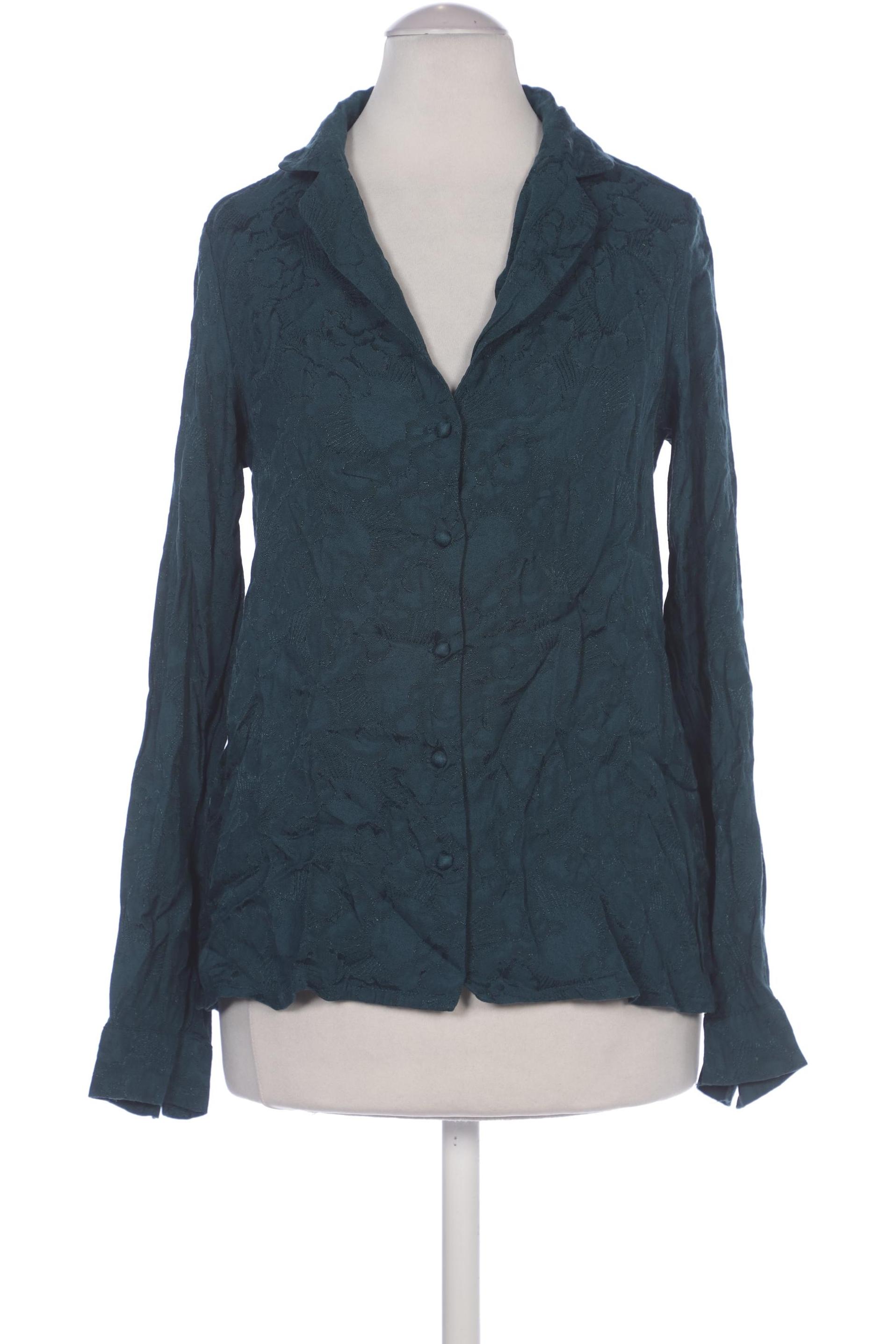 

King Louie Damen Bluse, türkis, Gr. 36