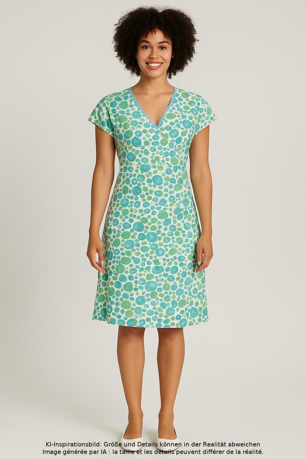 

King Louie Damen Kleid, mehrfarbig, Gr. 36