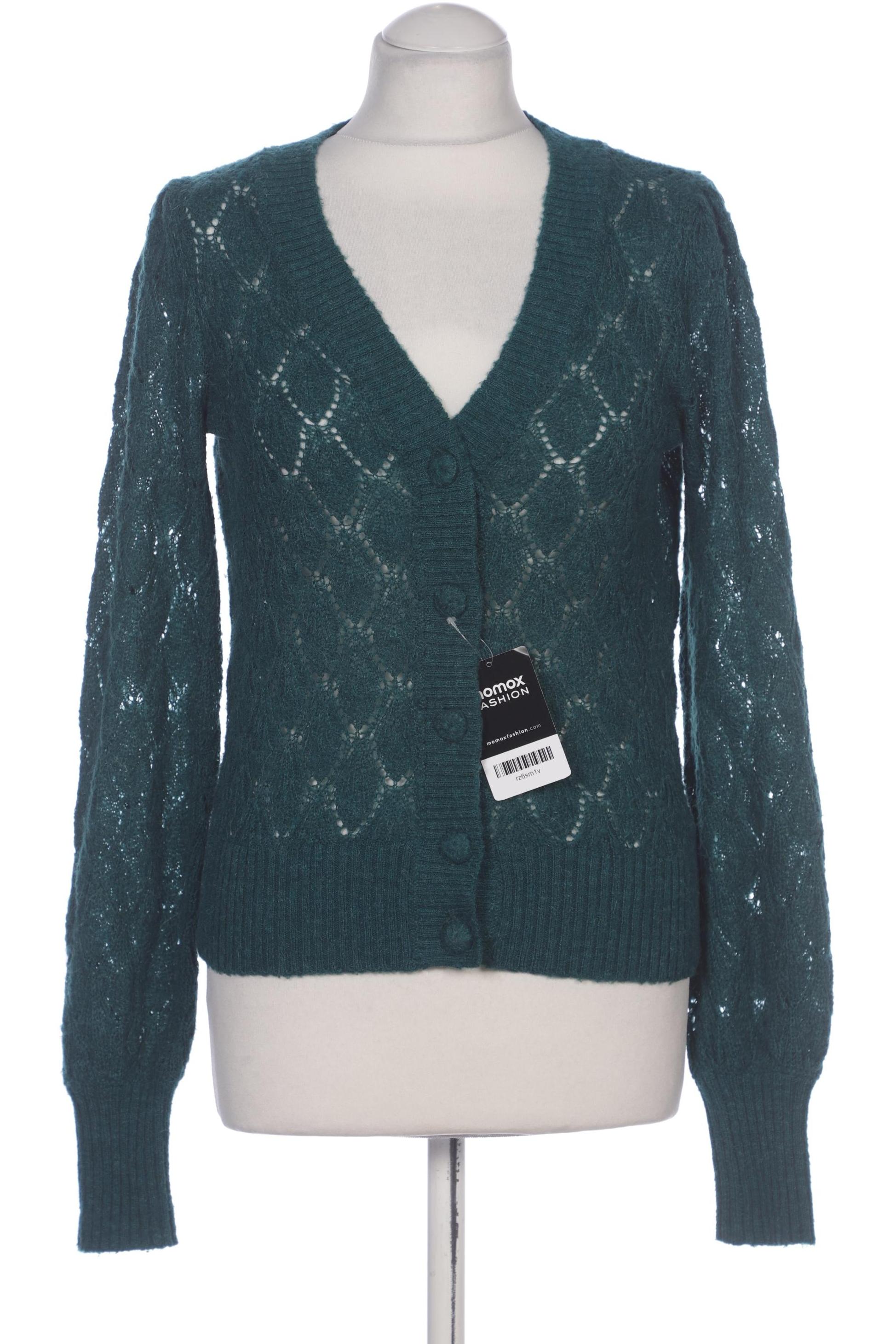 

King Louie Damen Strickjacke, türkis, Gr. 36