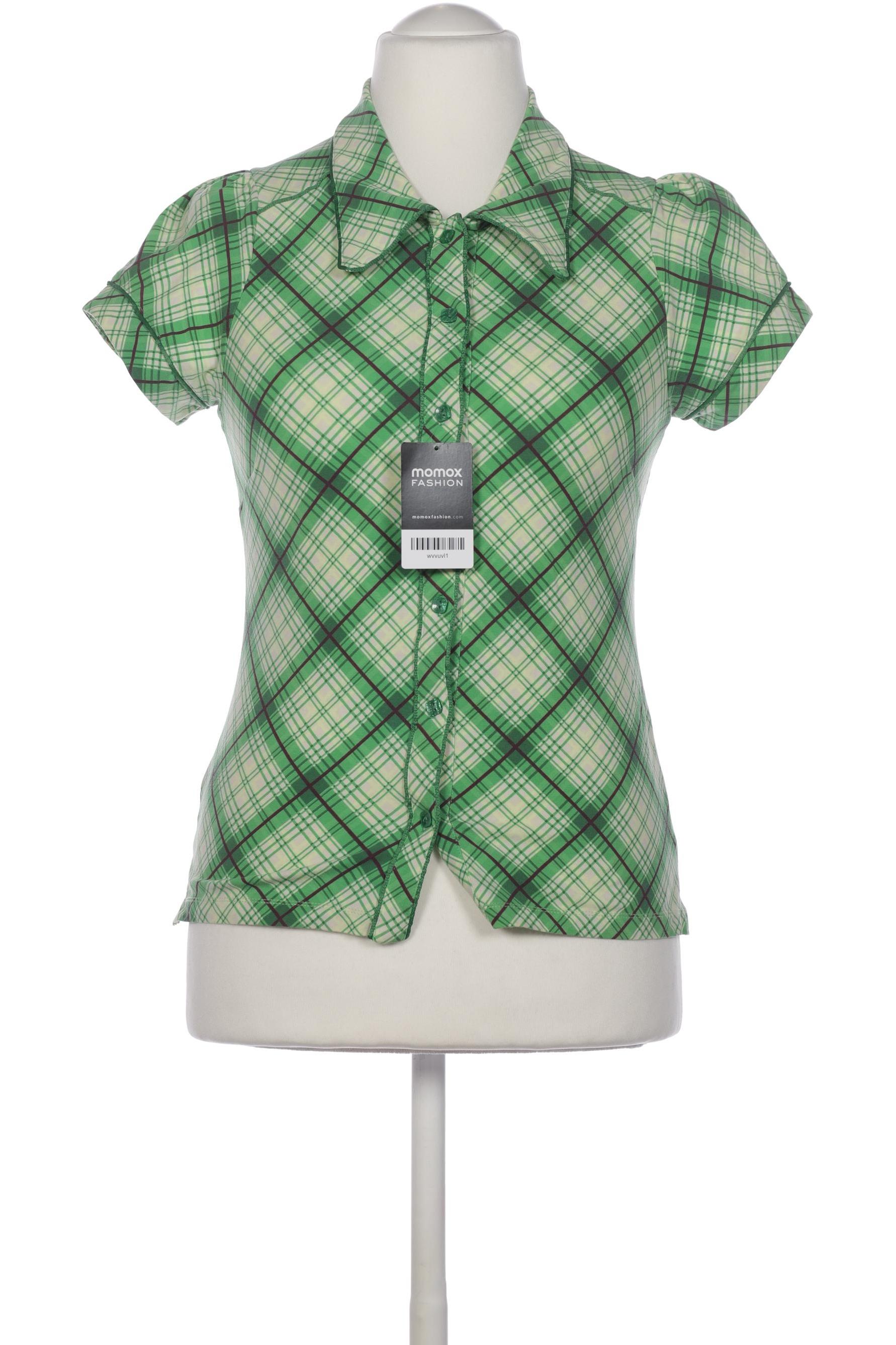 

King Louie Damen Bluse, grün, Gr. 38