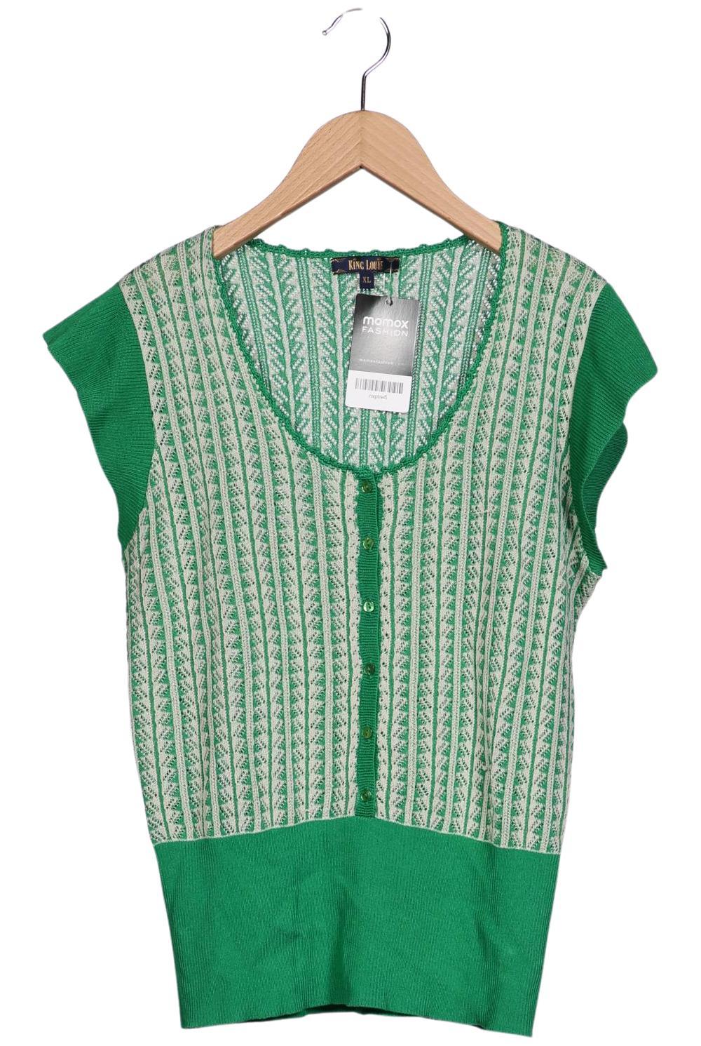 

King Louie Damen Pullover, grün, Gr. 44