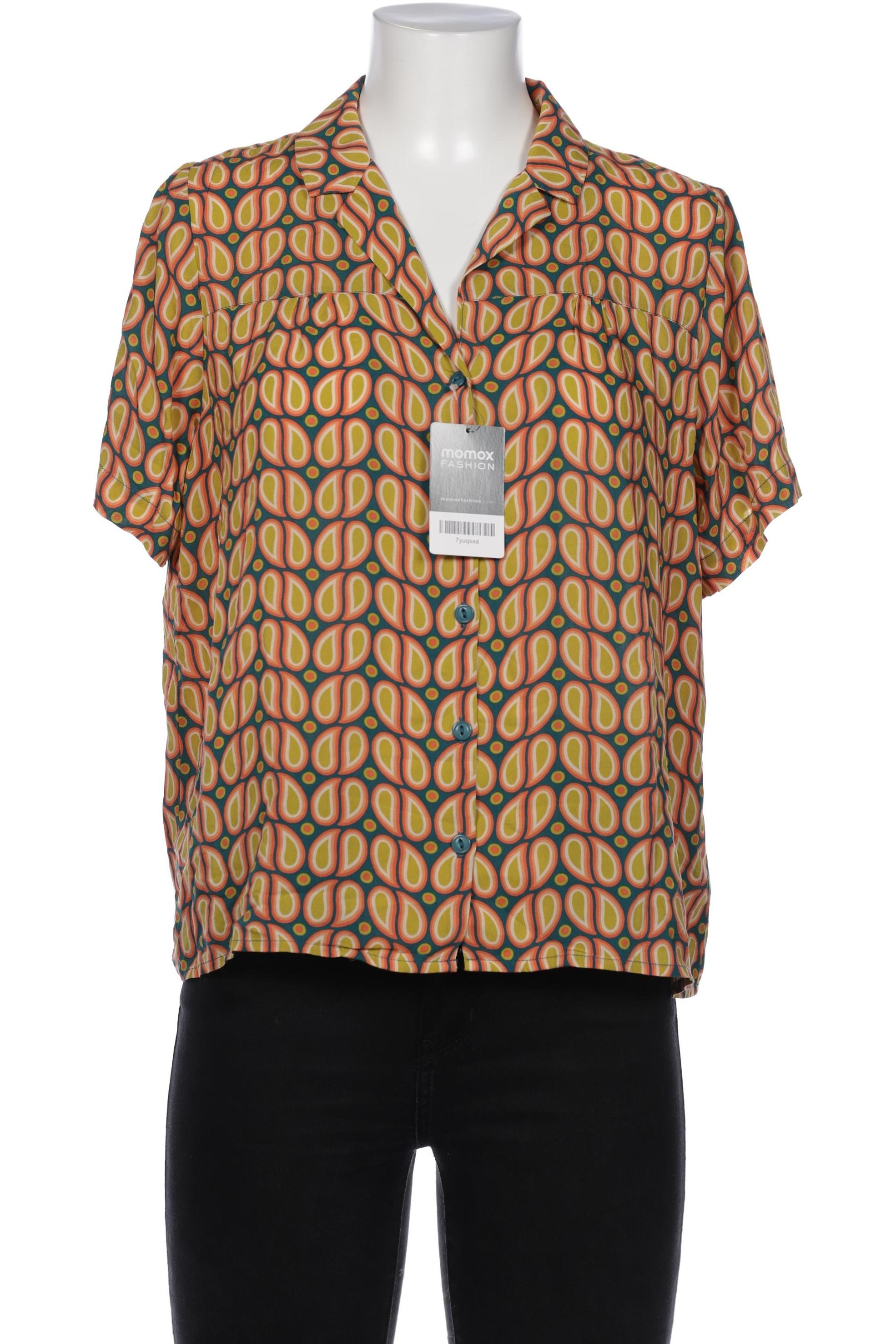 

King Louie Damen Bluse, mehrfarbig, Gr. 40