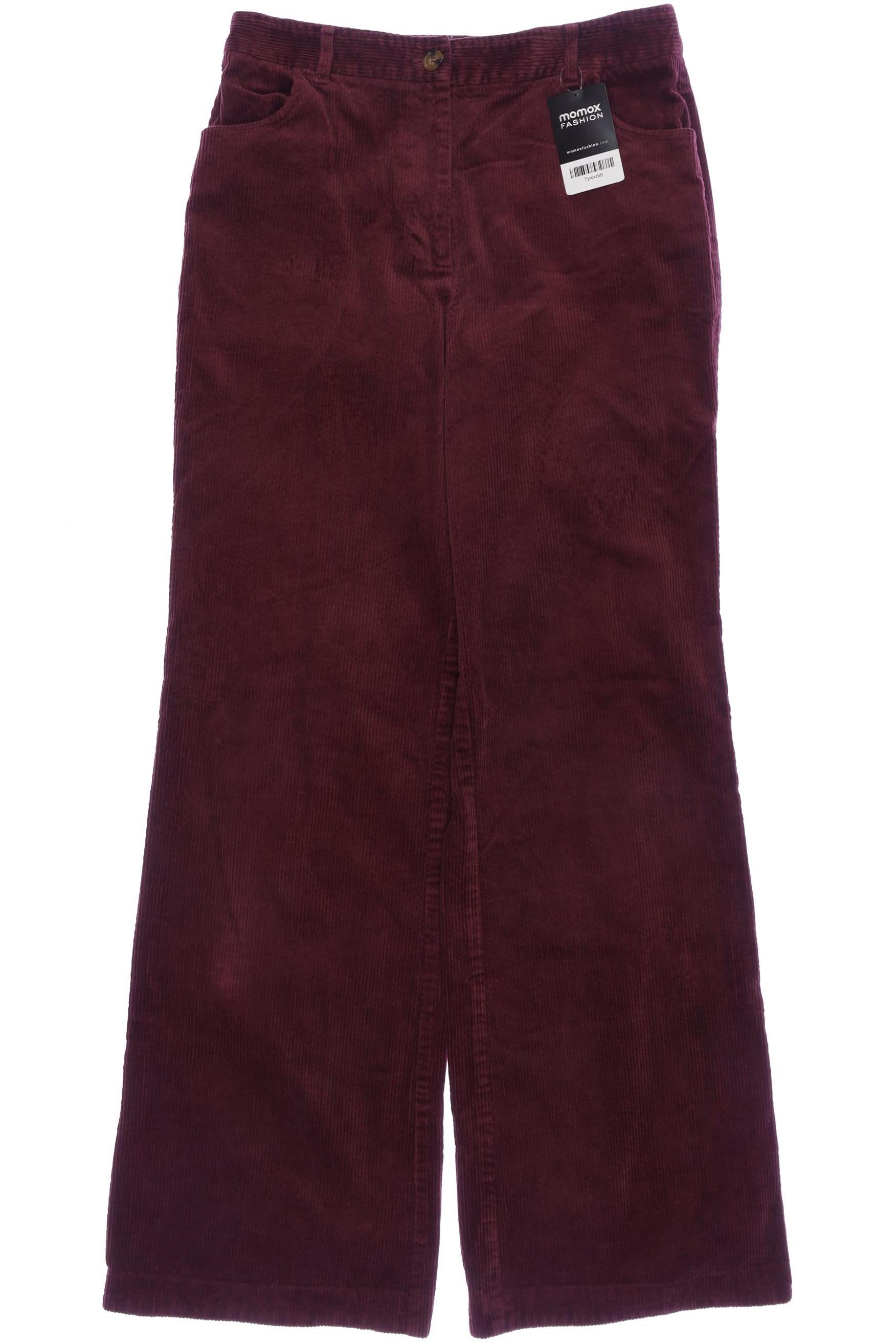 

King Louie Damen Stoffhose, bordeaux, Gr. 40