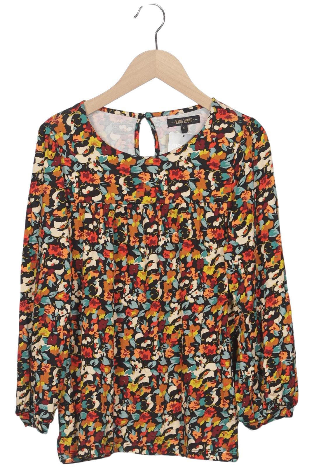 

King Louie Damen Langarmshirt, mehrfarbig, Gr. 36