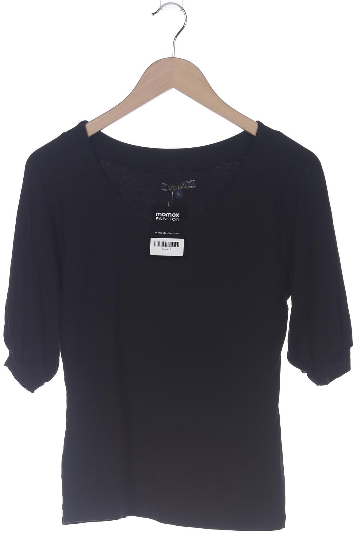 

King Louie Damen T-Shirt, schwarz, Gr. 42