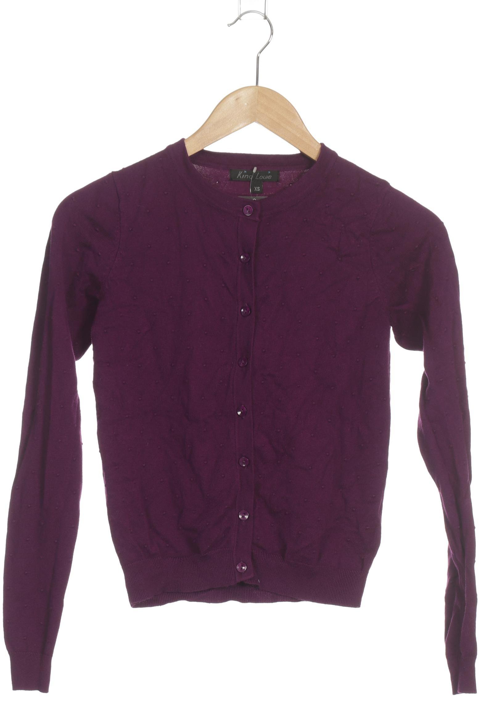 

King Louie Damen Strickjacke, flieder, Gr. 34