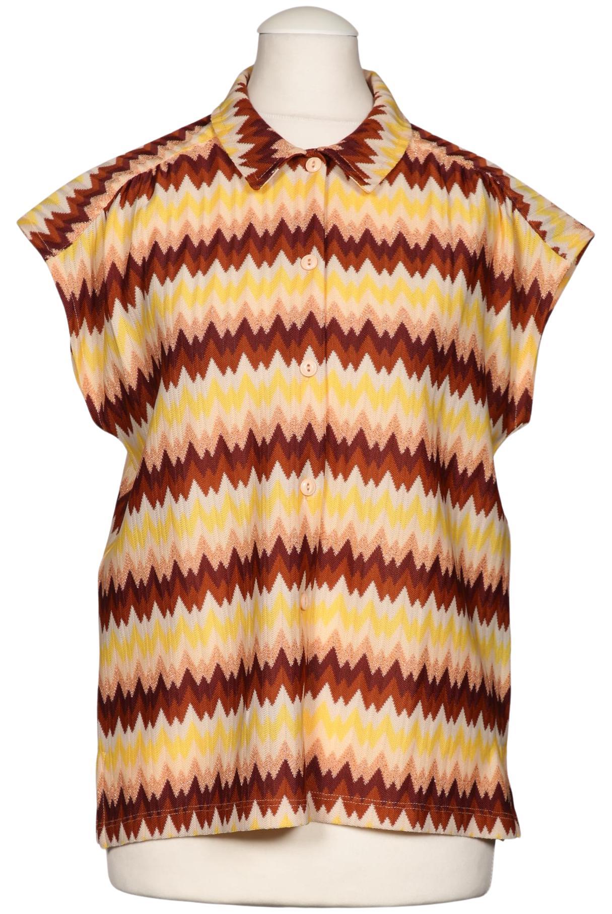 

King Louie Damen Bluse, mehrfarbig, Gr. 34