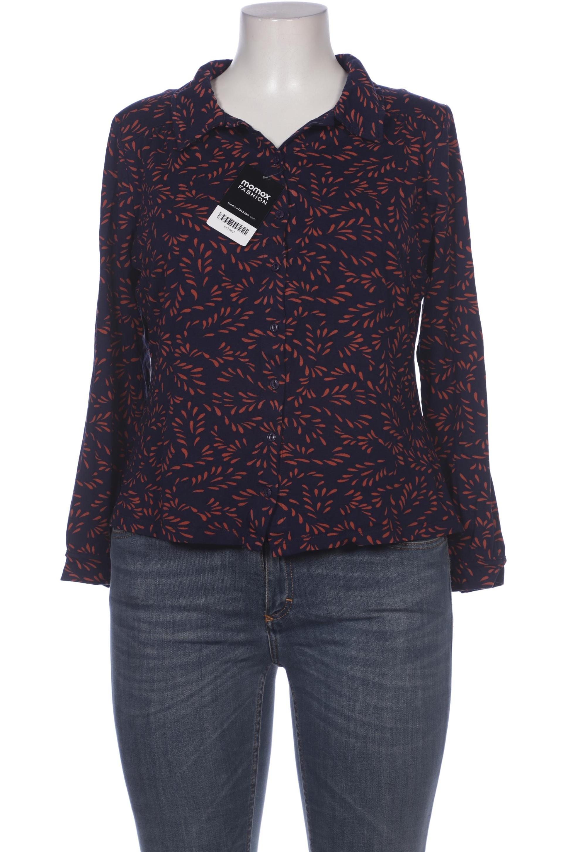 

King Louie Damen Bluse, marineblau, Gr. 44