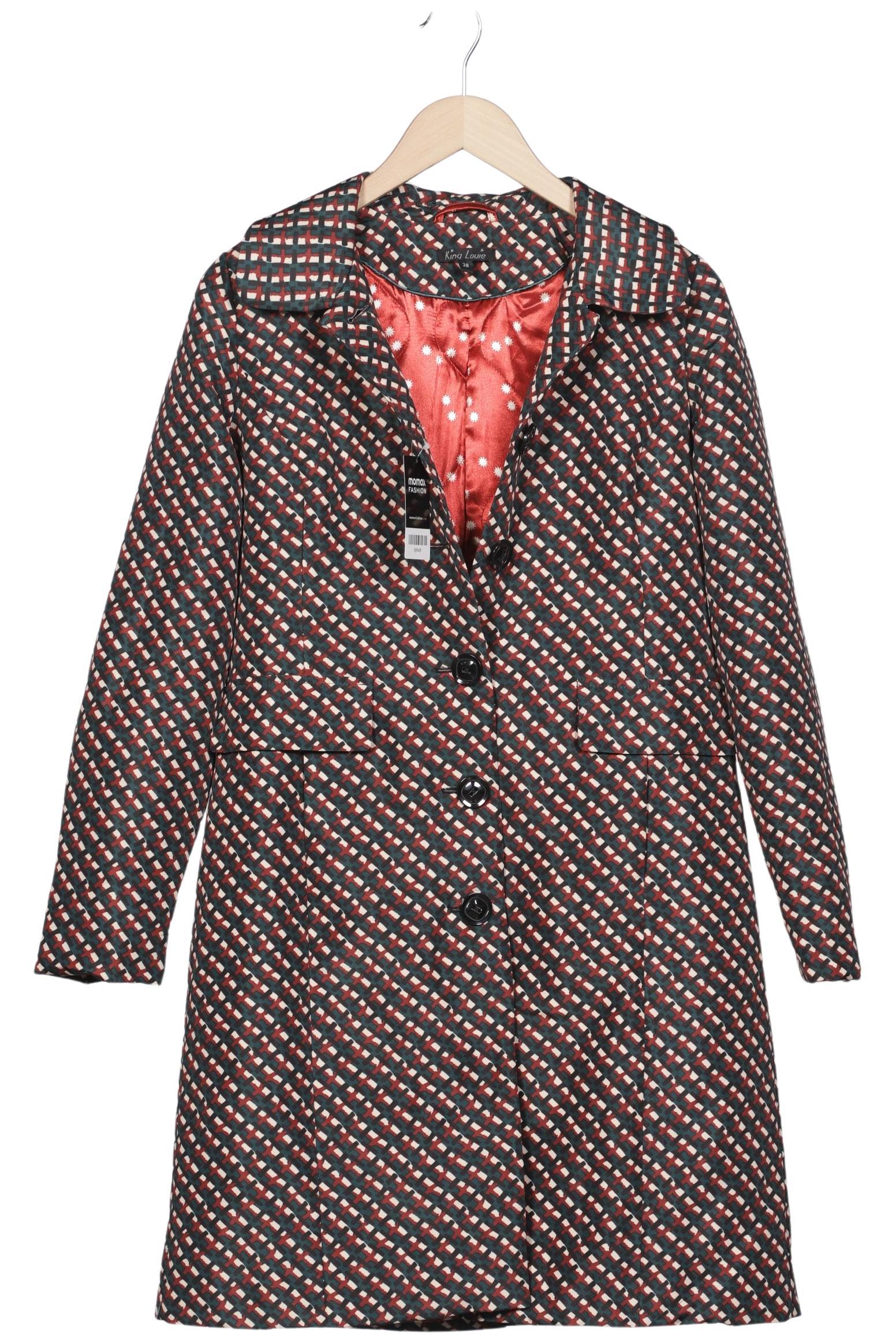 

King Louie Damen Mantel, mehrfarbig, Gr. 38