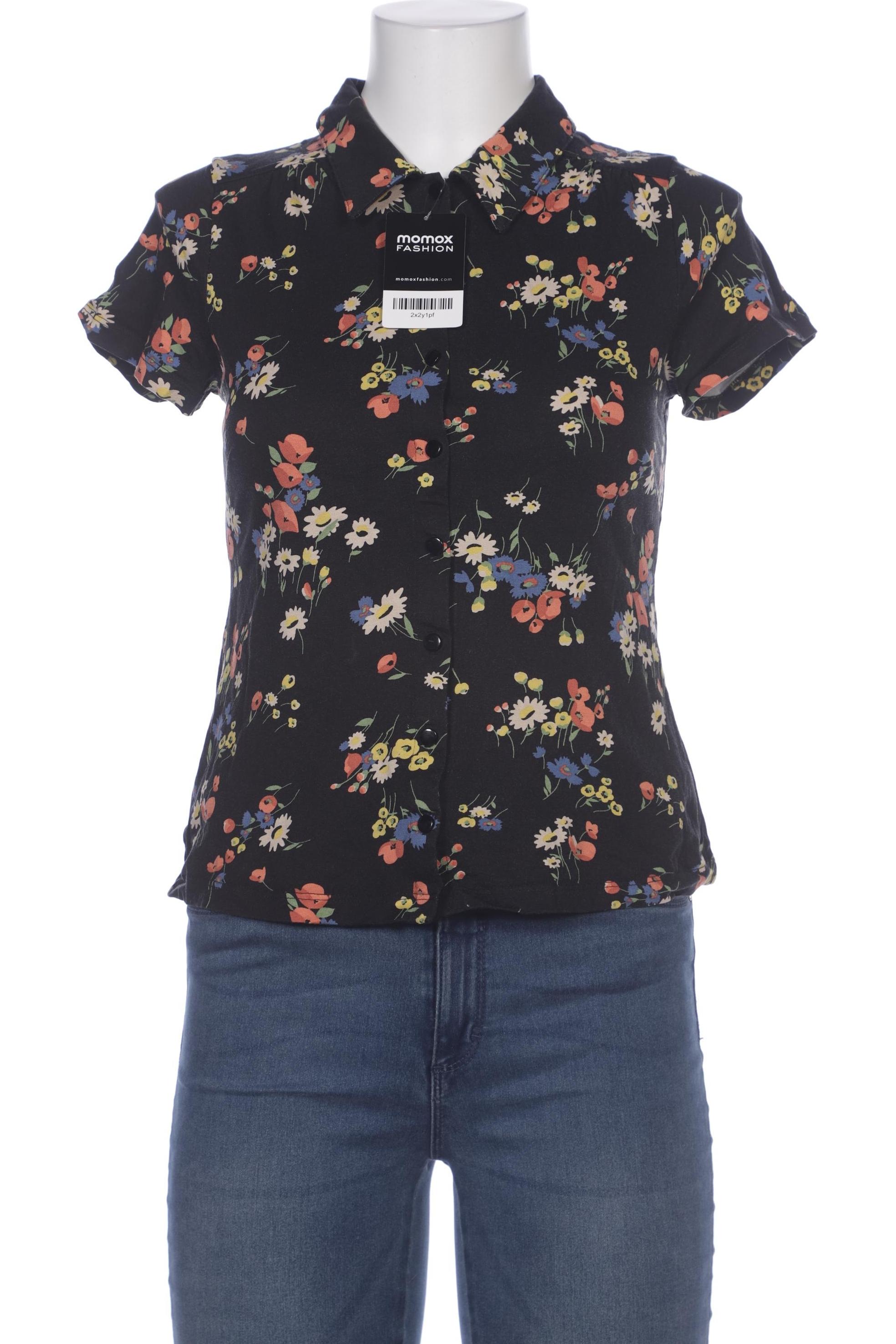 

King Louie Damen Bluse, schwarz, Gr. 38