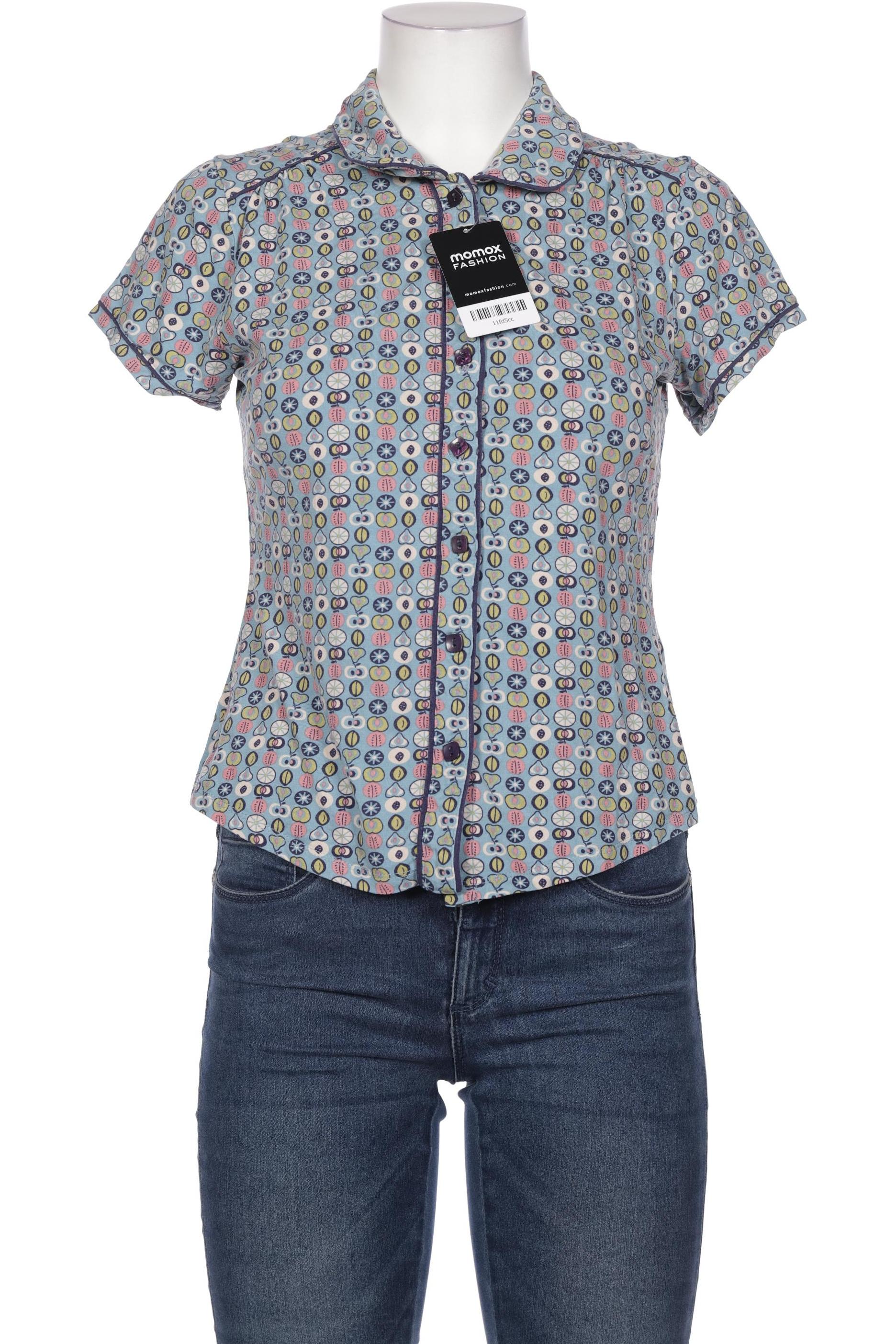 

King Louie Damen Bluse, mehrfarbig, Gr. 38