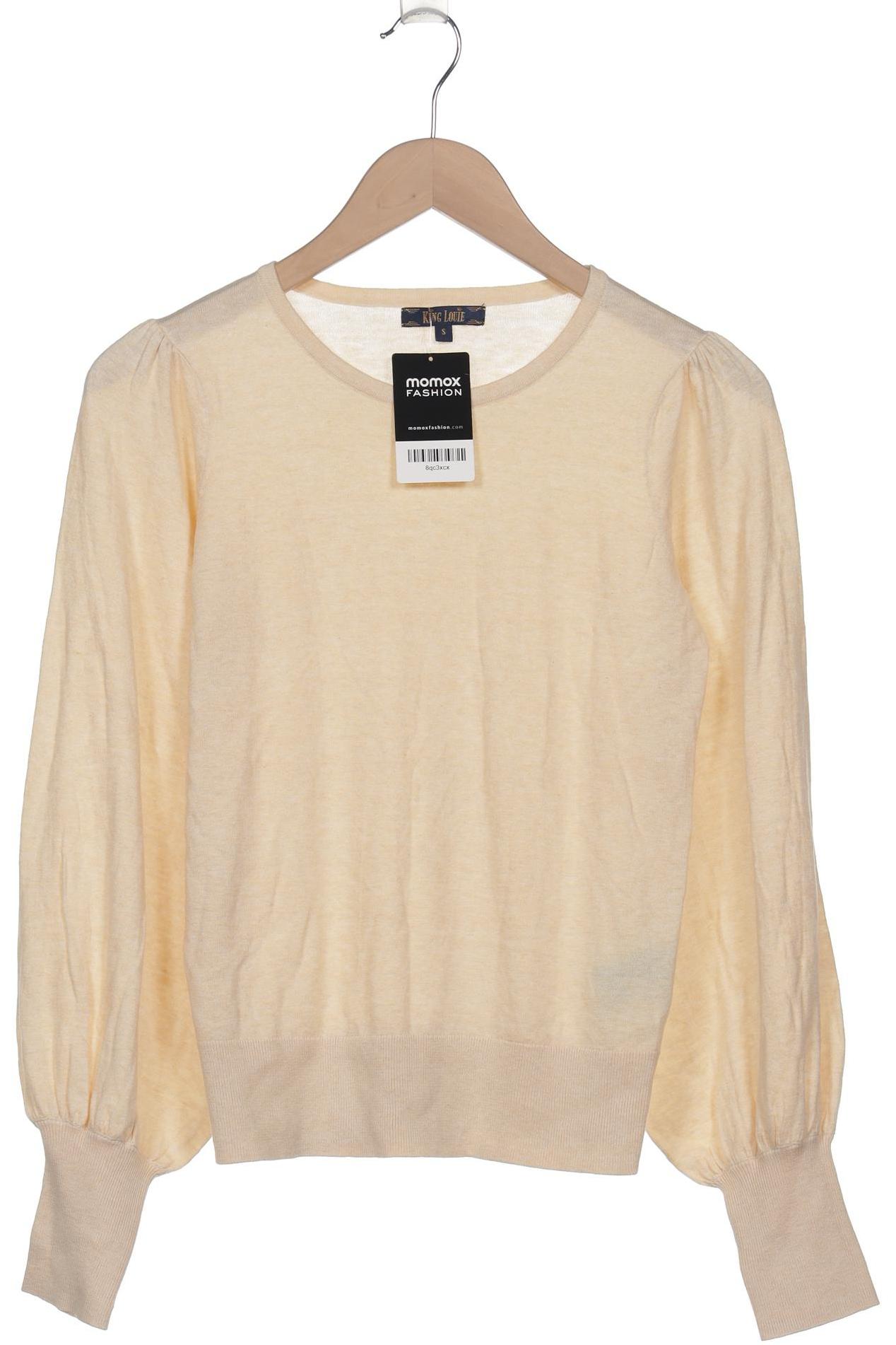 

King Louie Damen Pullover, cremeweiß, Gr. 36