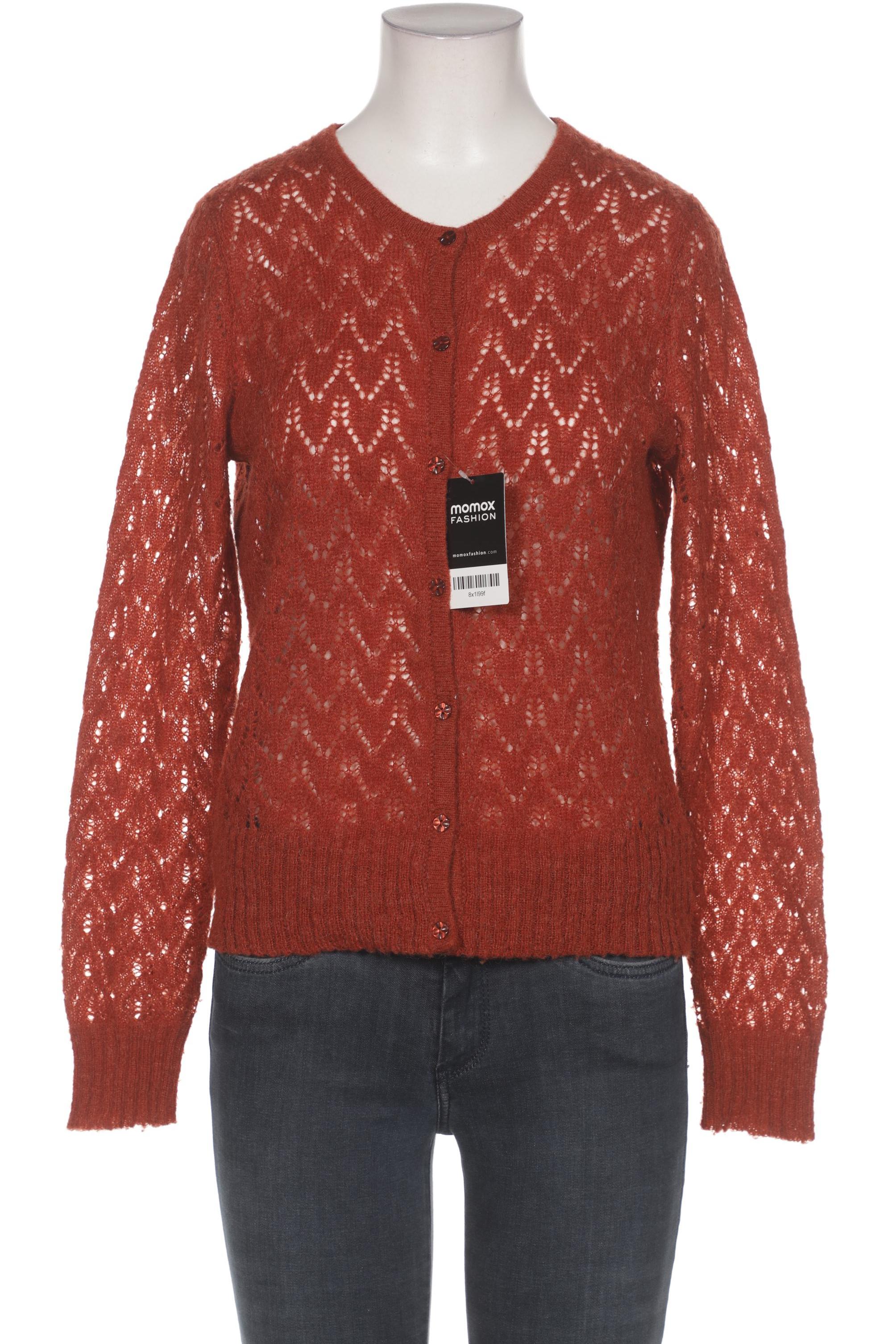 

King Louie Damen Strickjacke, orange, Gr. 38